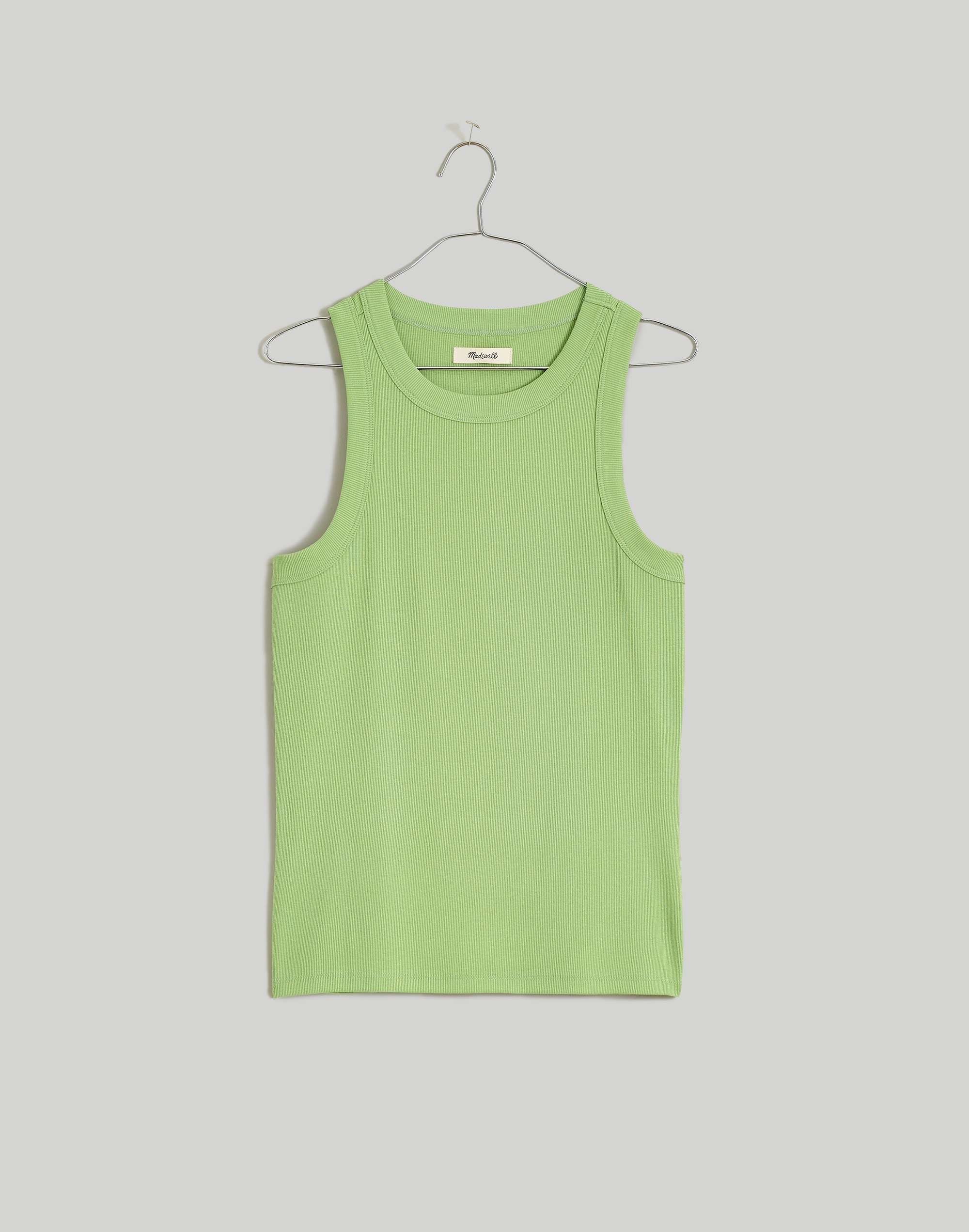 Supima&reg; Rib Cutaway Tank