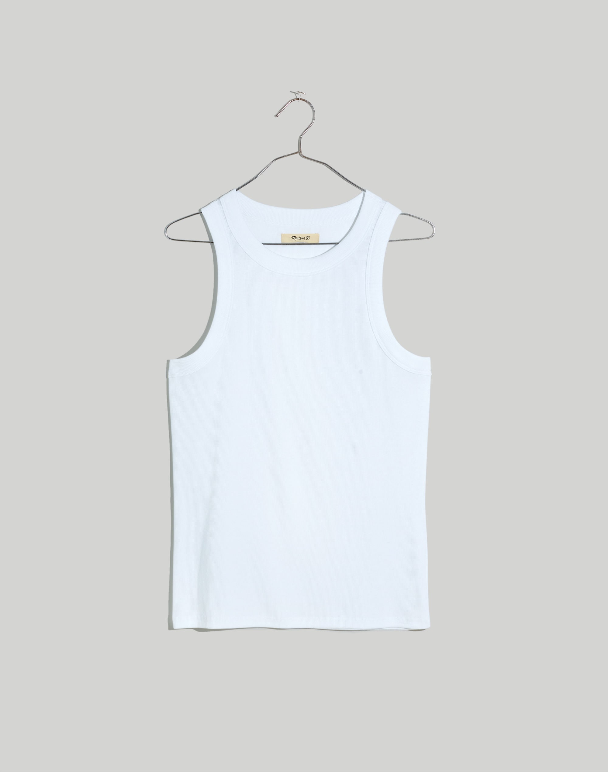 Supima&reg; Rib Cutaway Tank