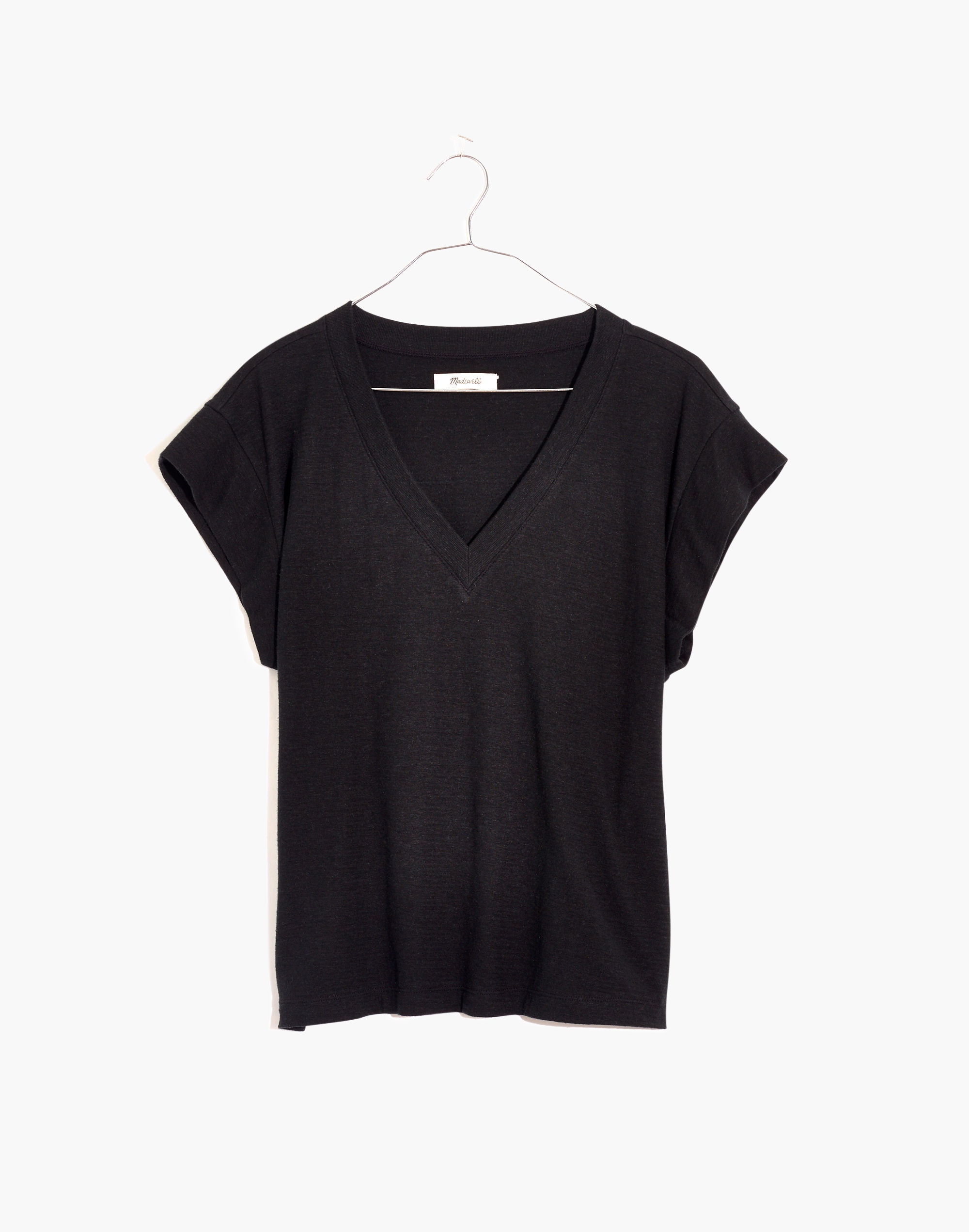 Hemp-Cotton V-Neck Muscle Tee
