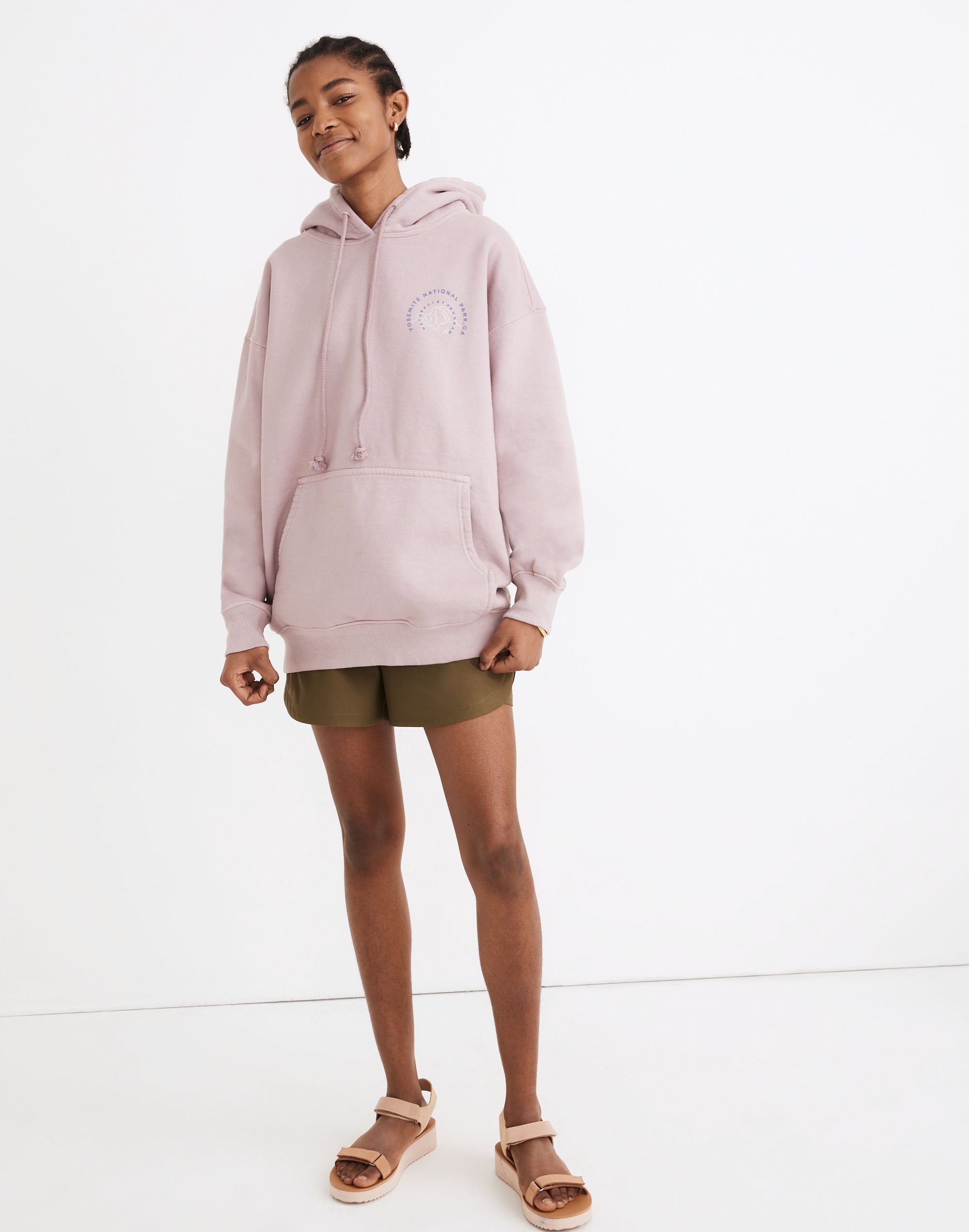 madewell x parks project yosemite national park hoodie sweatshirt