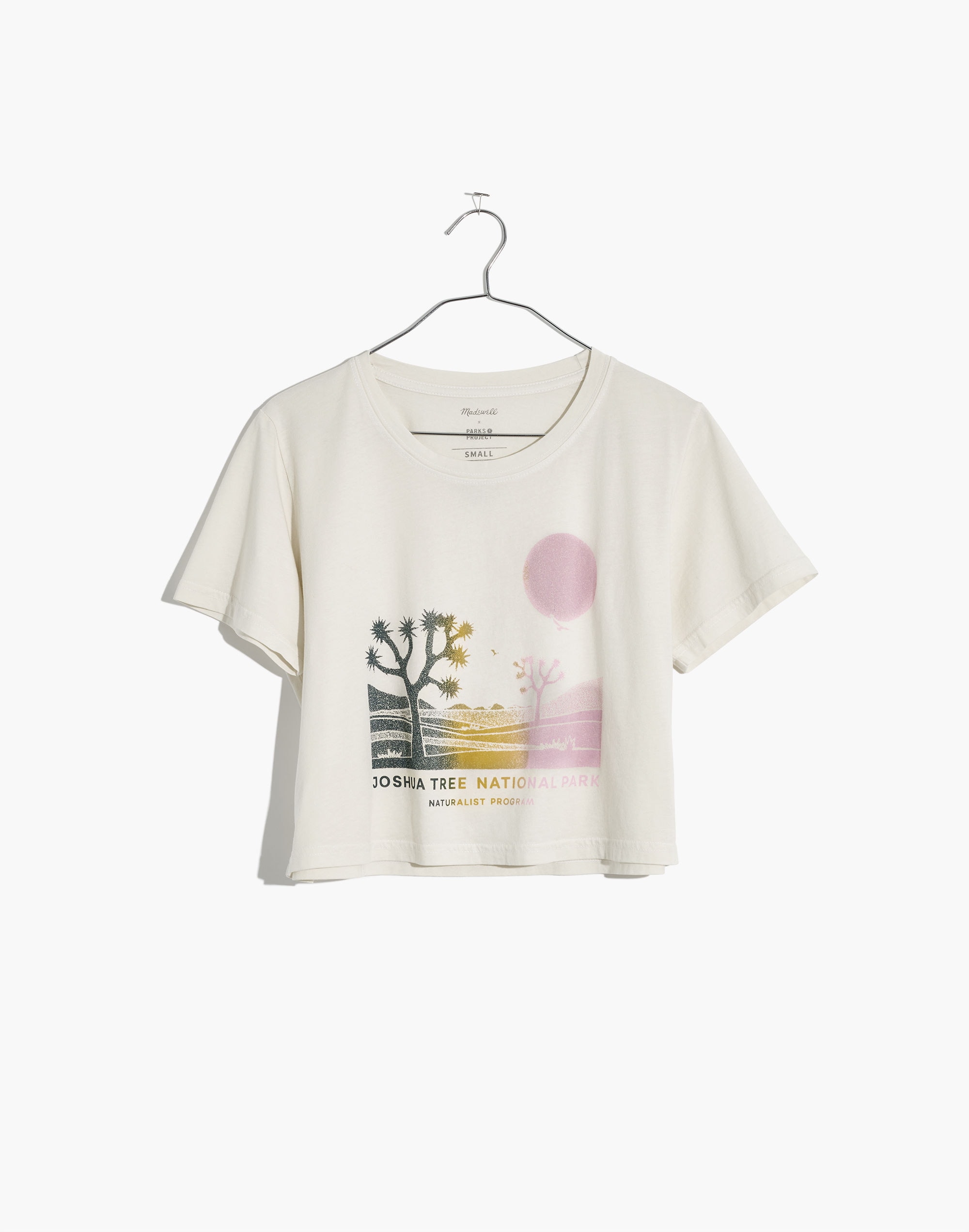 Madewell x Parks Project Joshua Tree National Park Crewneck Crop Tee