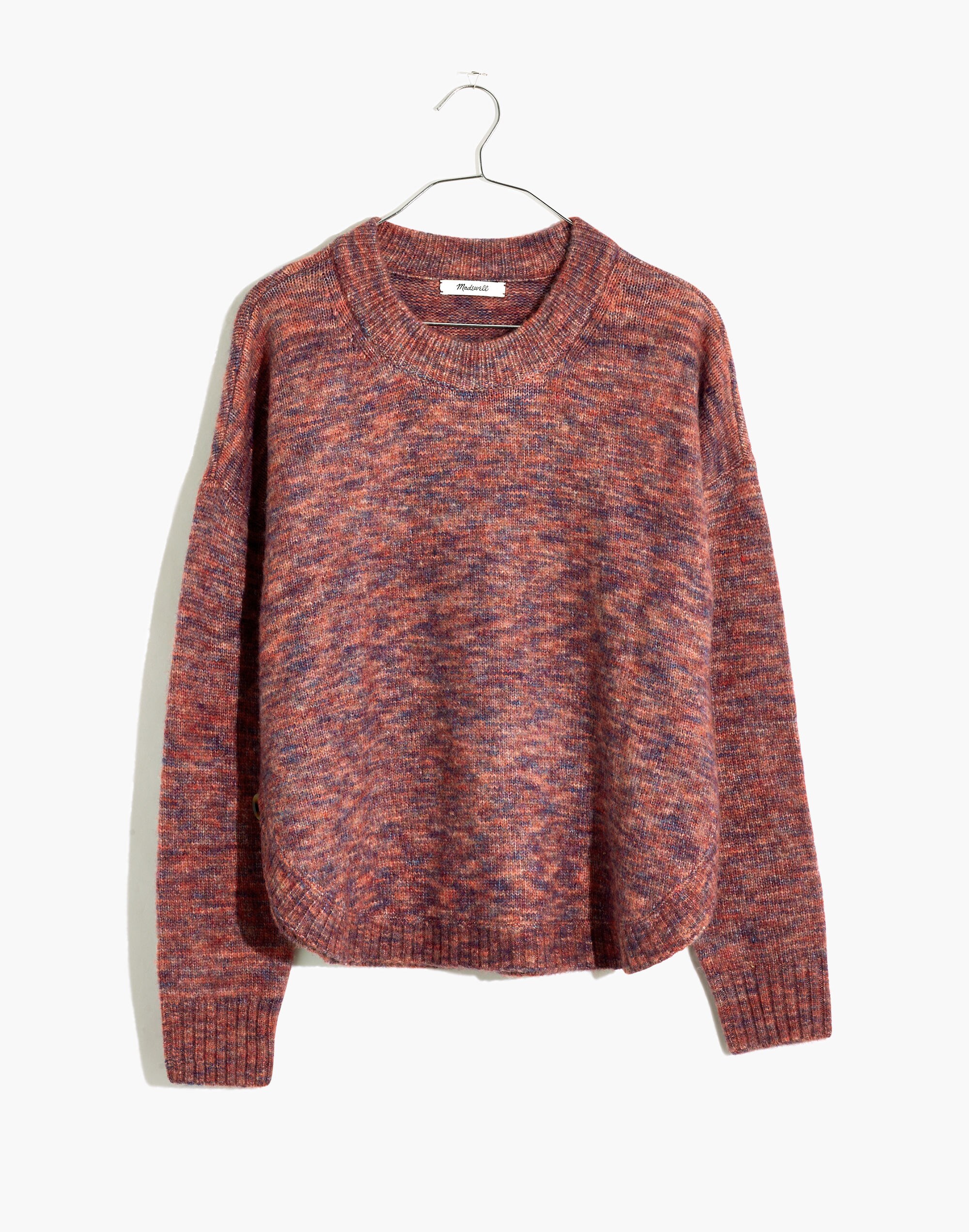 Plus Space-Dyed Birchmont Side-Button Pullover Sweater