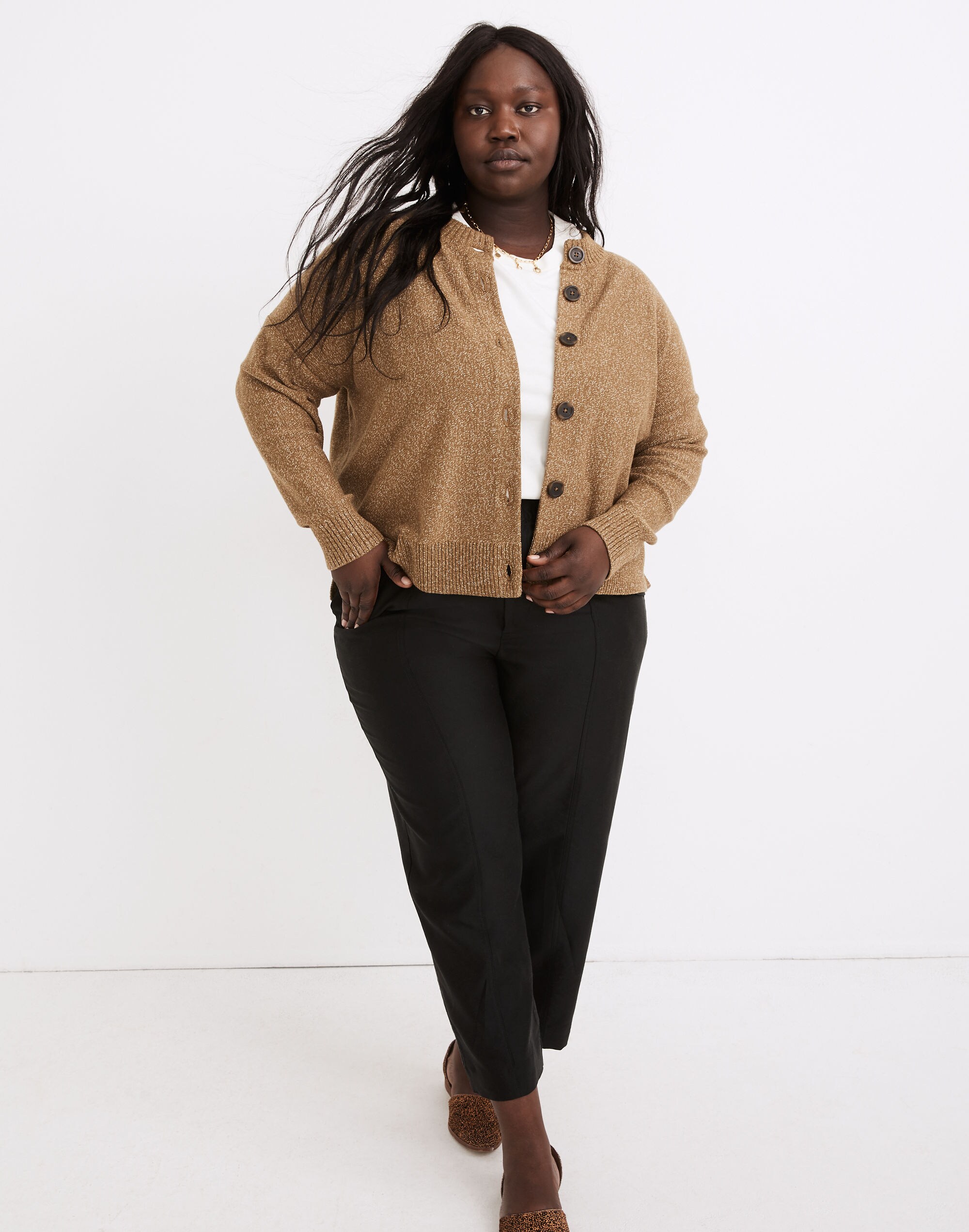 Plus Broadway Cardigan Sweater