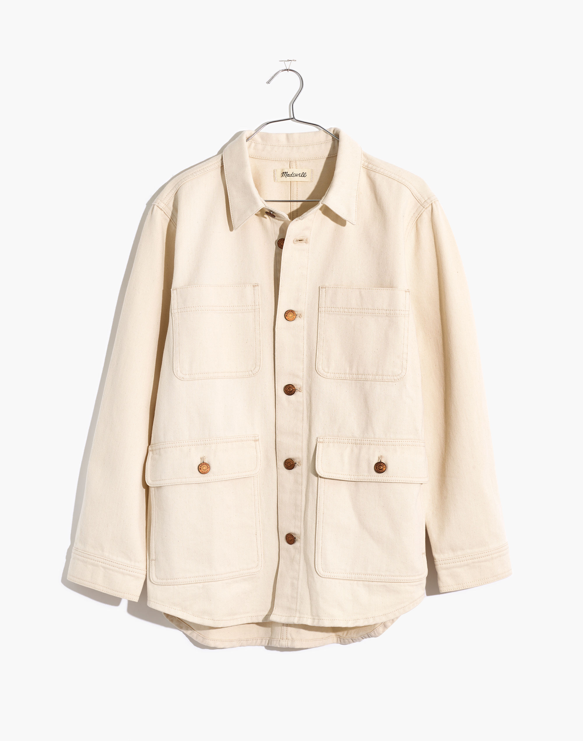 Ashford Chore Jacket in Ecru