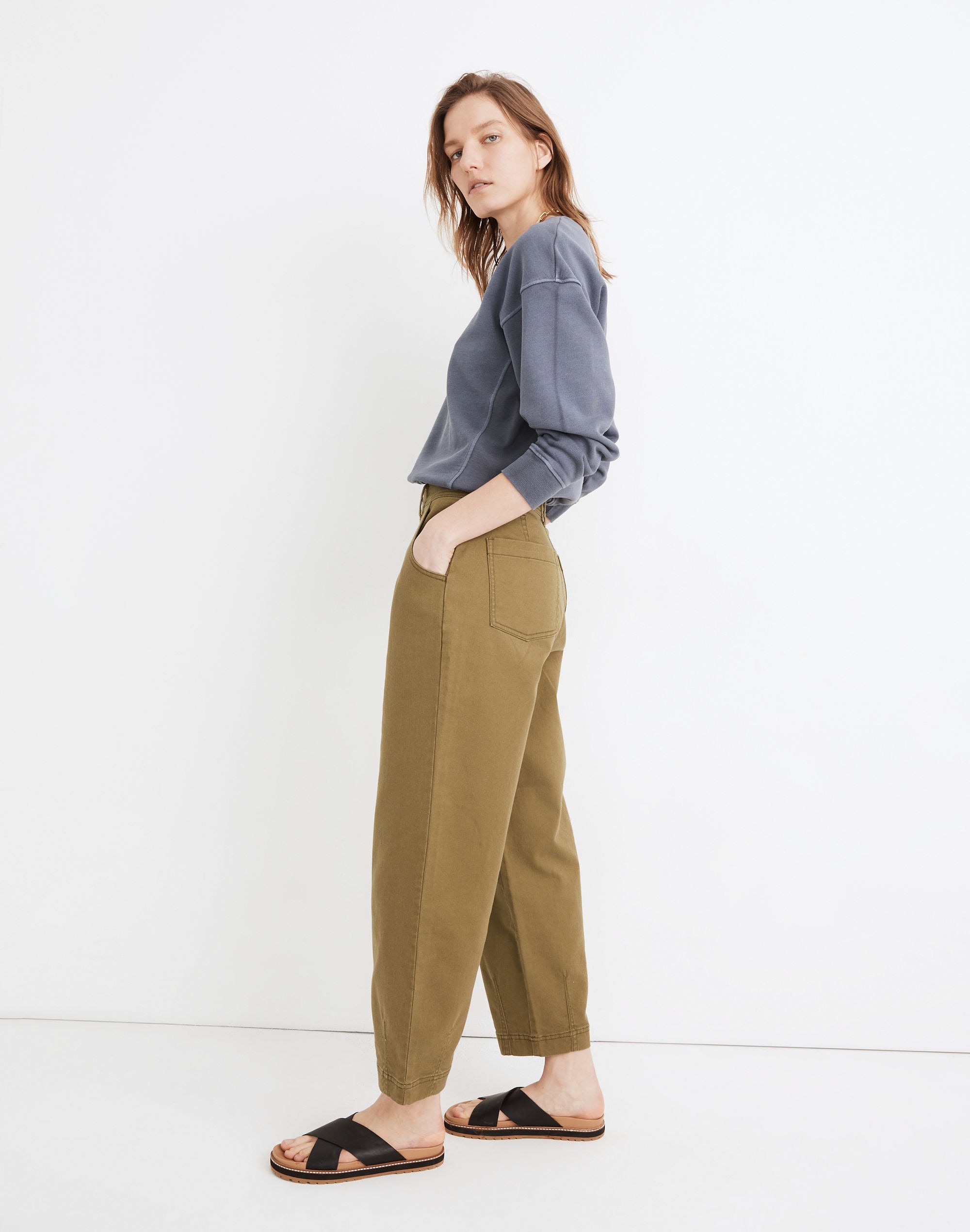 Darted Balloon Pants