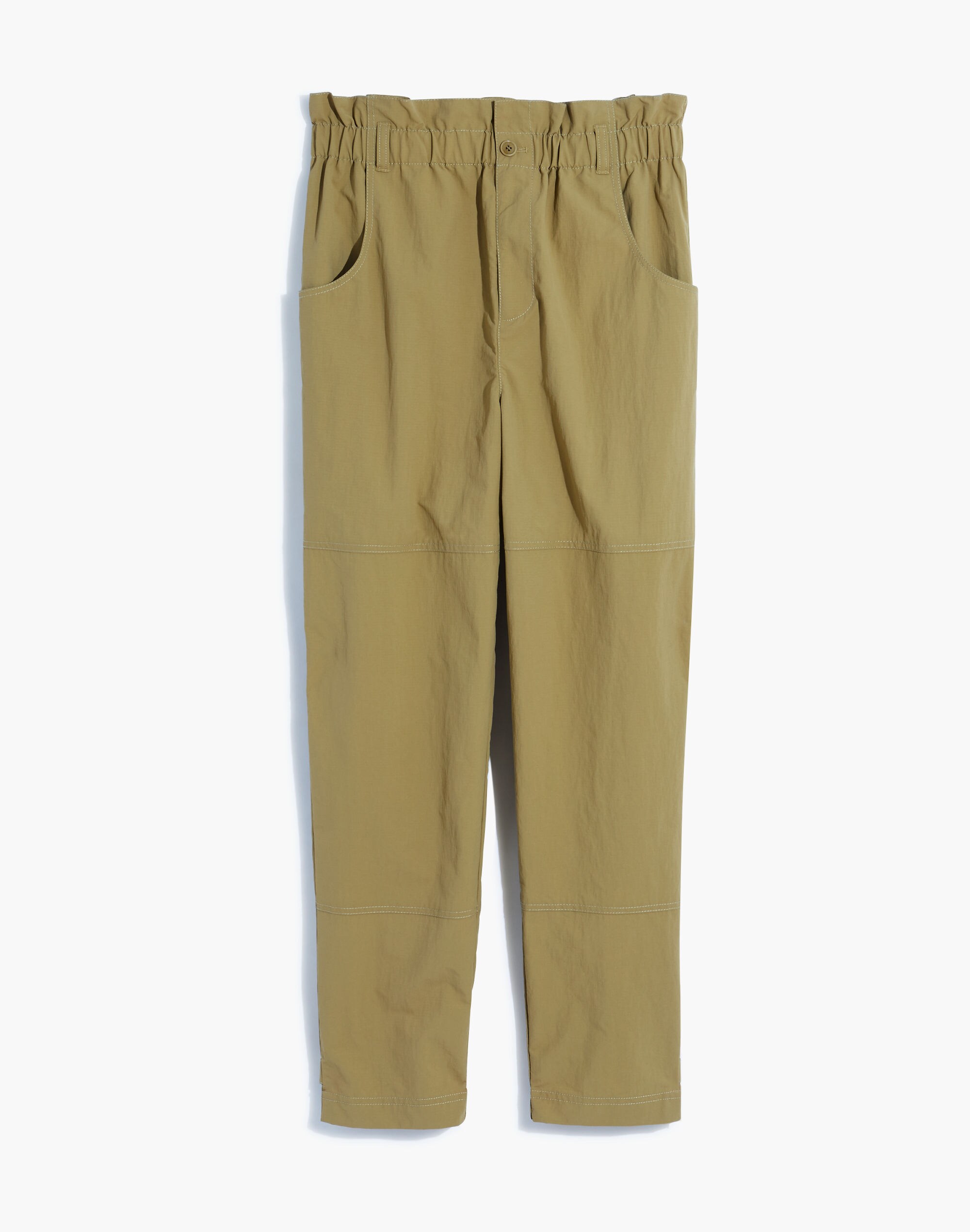 Ripstop Pull-On Paperbag Pants