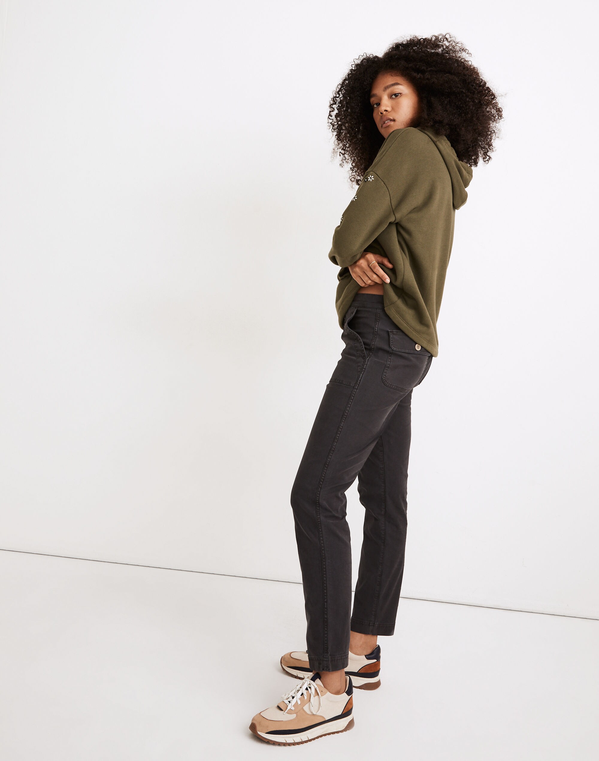 Stovepipe Fatigue Pants: TENCEL&trade; Lyocell Edition