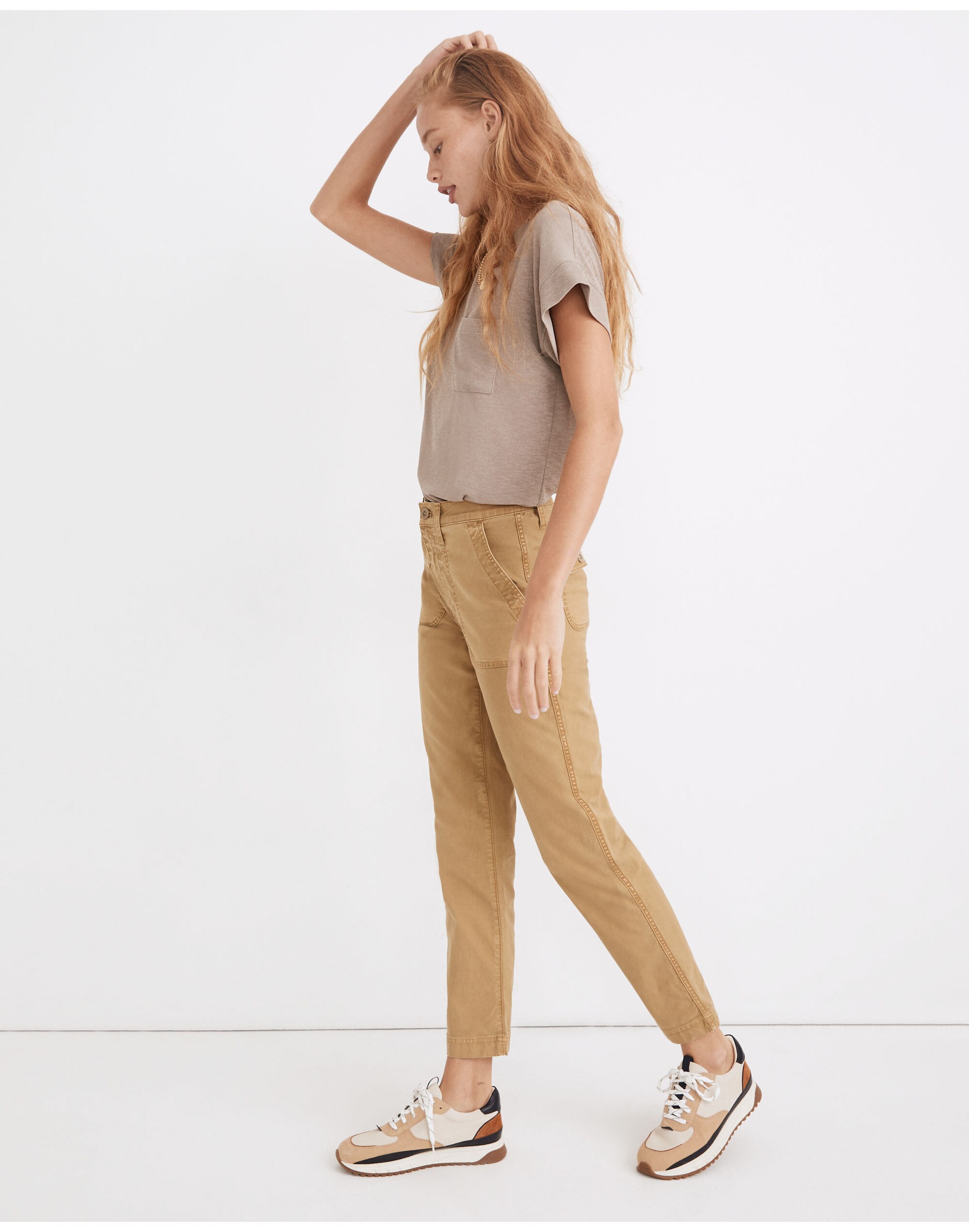 Stovepipe Fatigue Pants: TENCEL&trade; Lyocell Edition