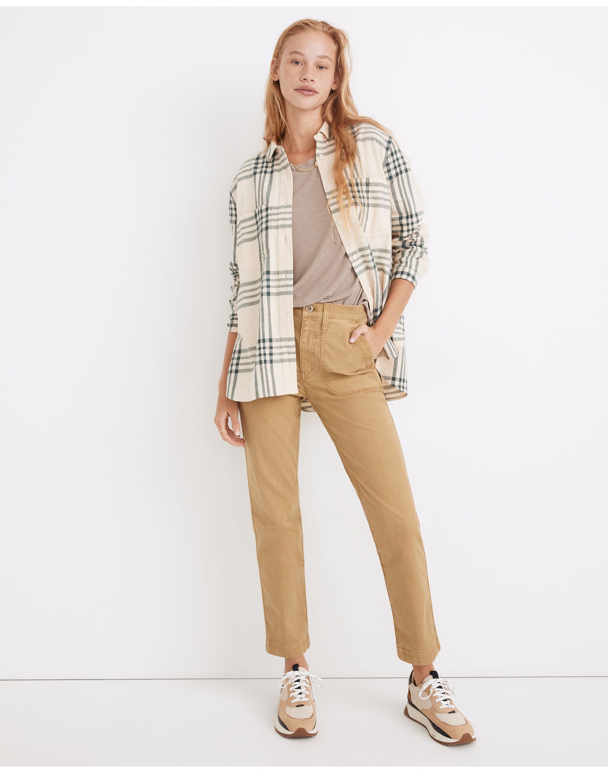 Stovepipe Fatigue Pants: TENCEL&trade; Lyocell Edition