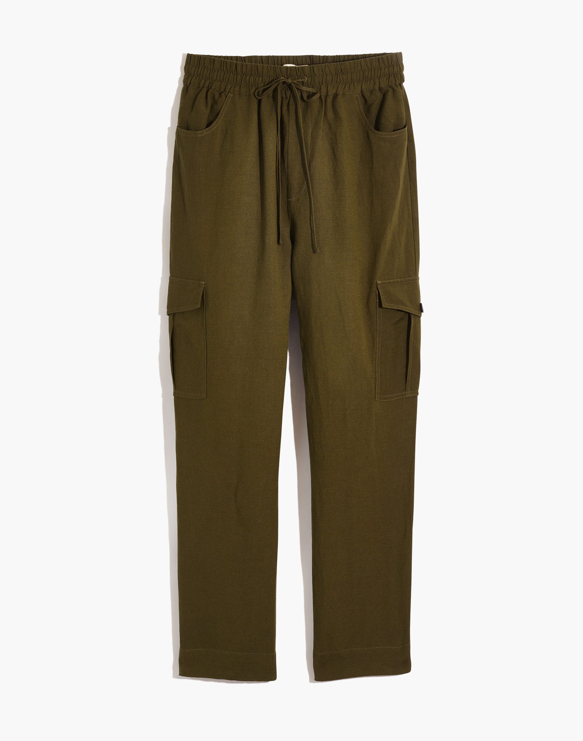 Tapered Huston Cargo Pull-On Crop Pants