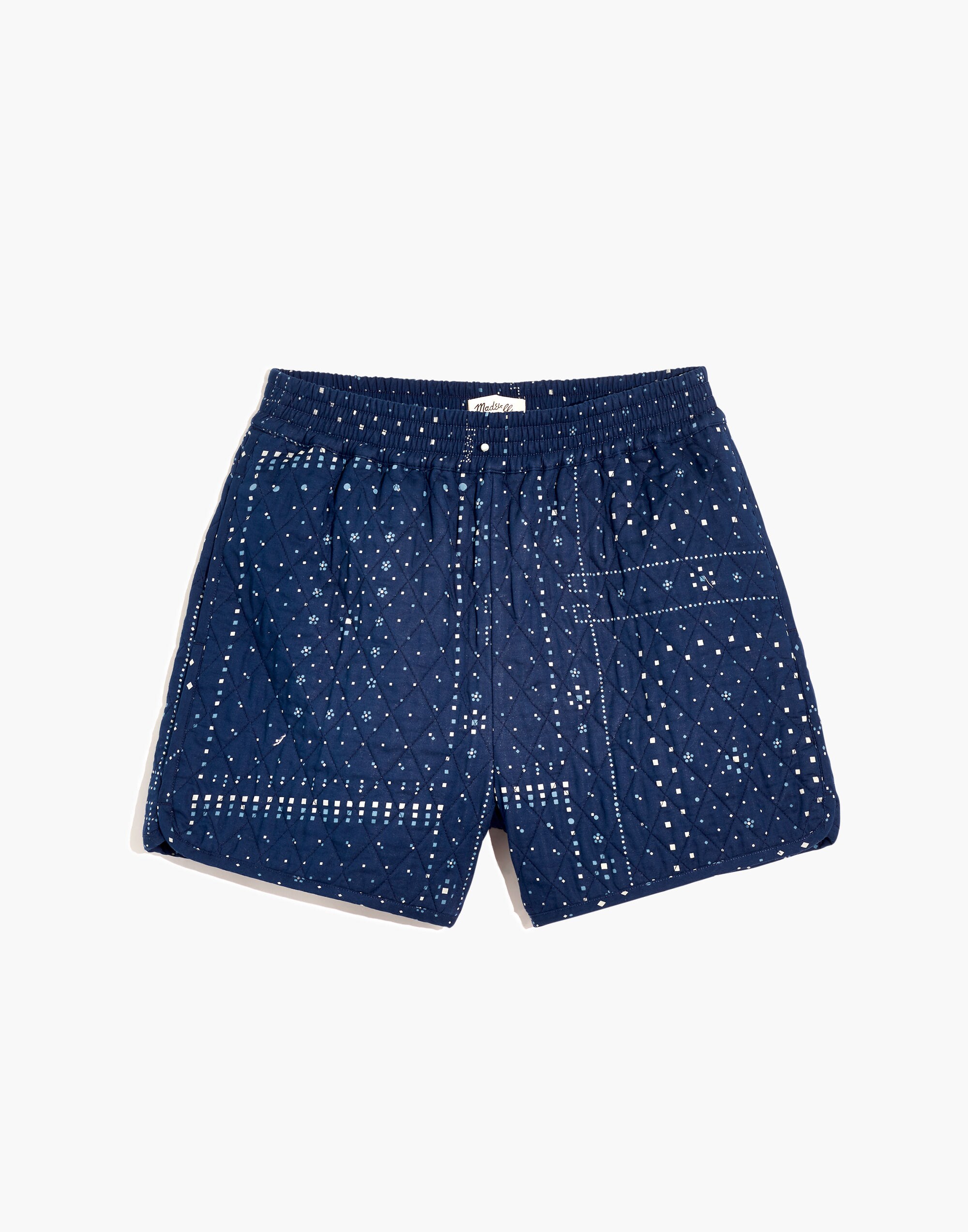 Quilted Bandana Shorts