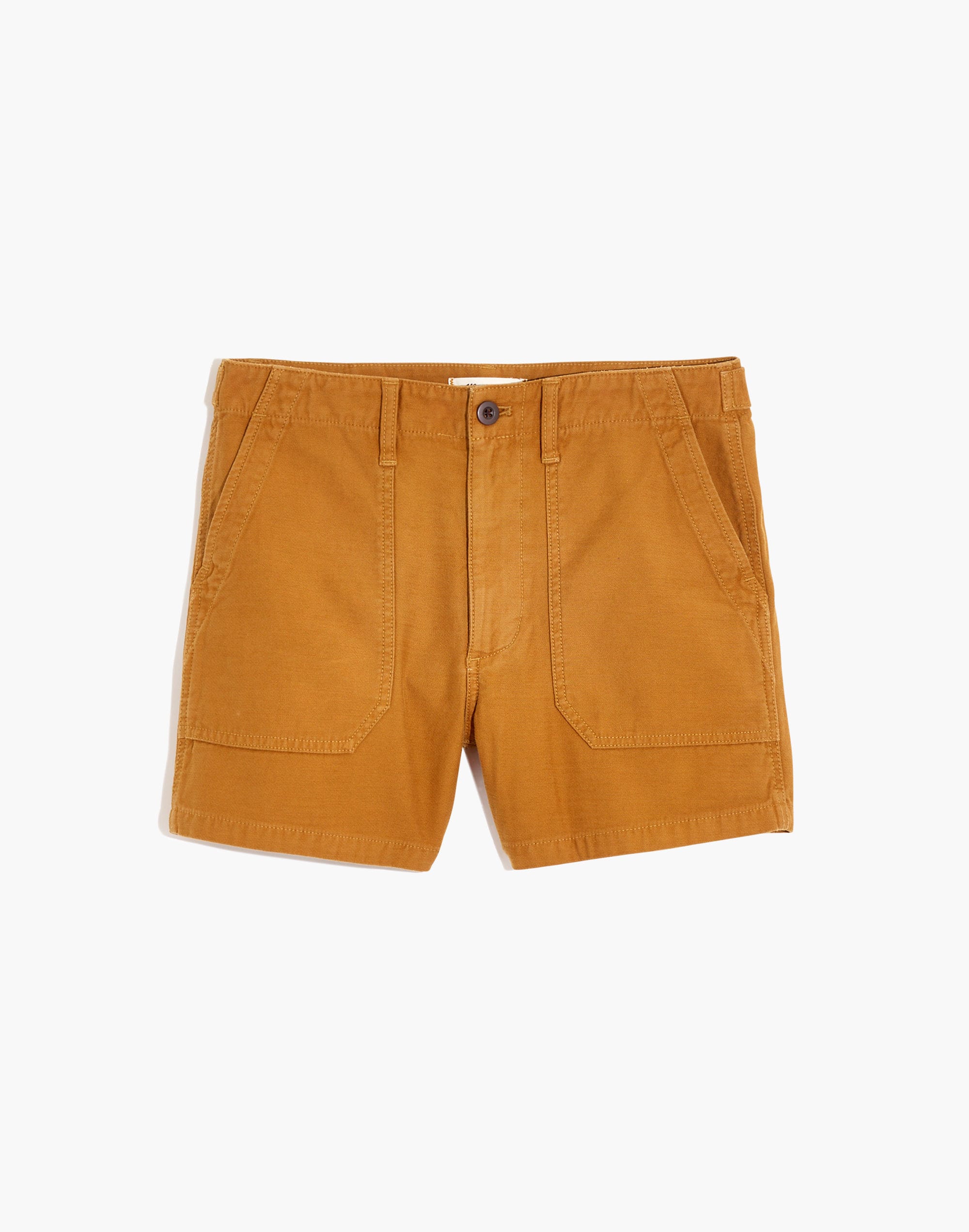 Relaxed Military Shorts