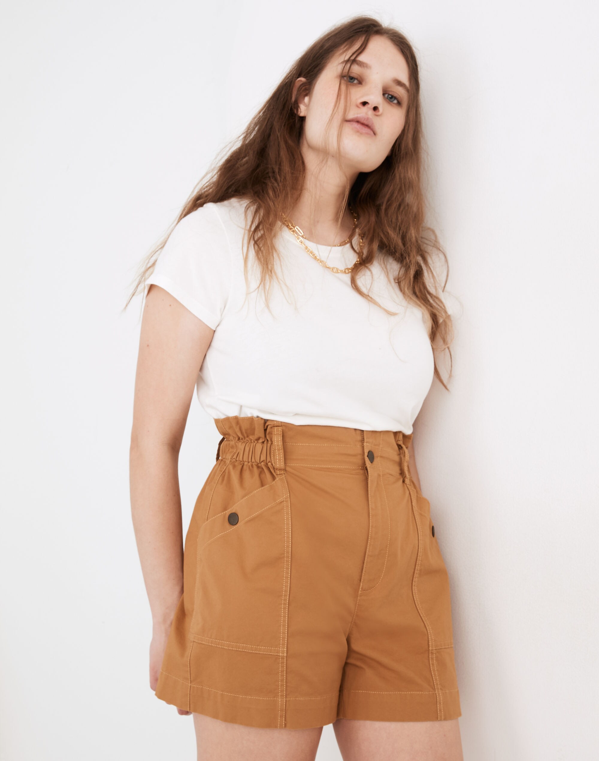 Paperbag Utility Shorts