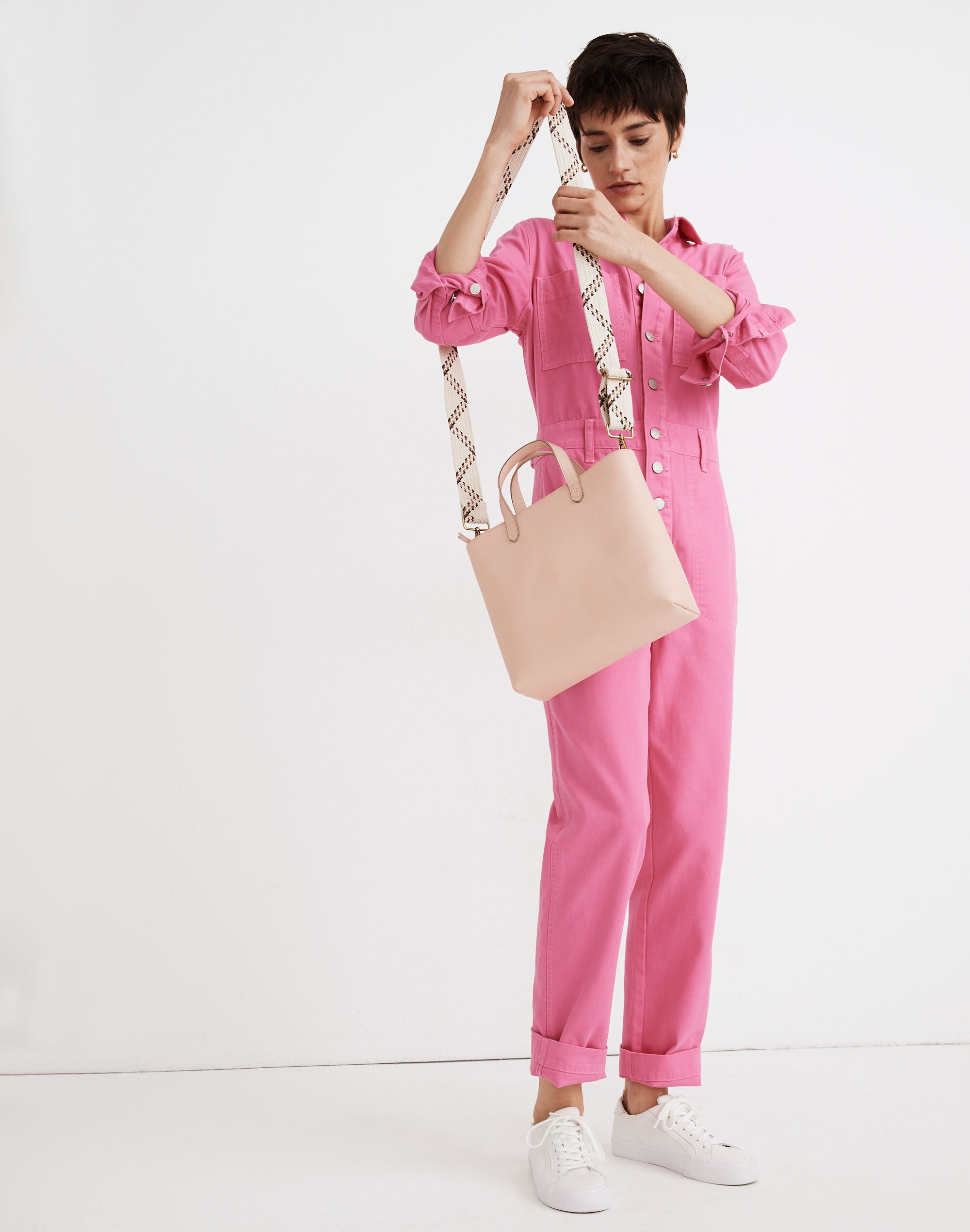 The Zip-Top Transport Crossbody: Webbing Strap Edition