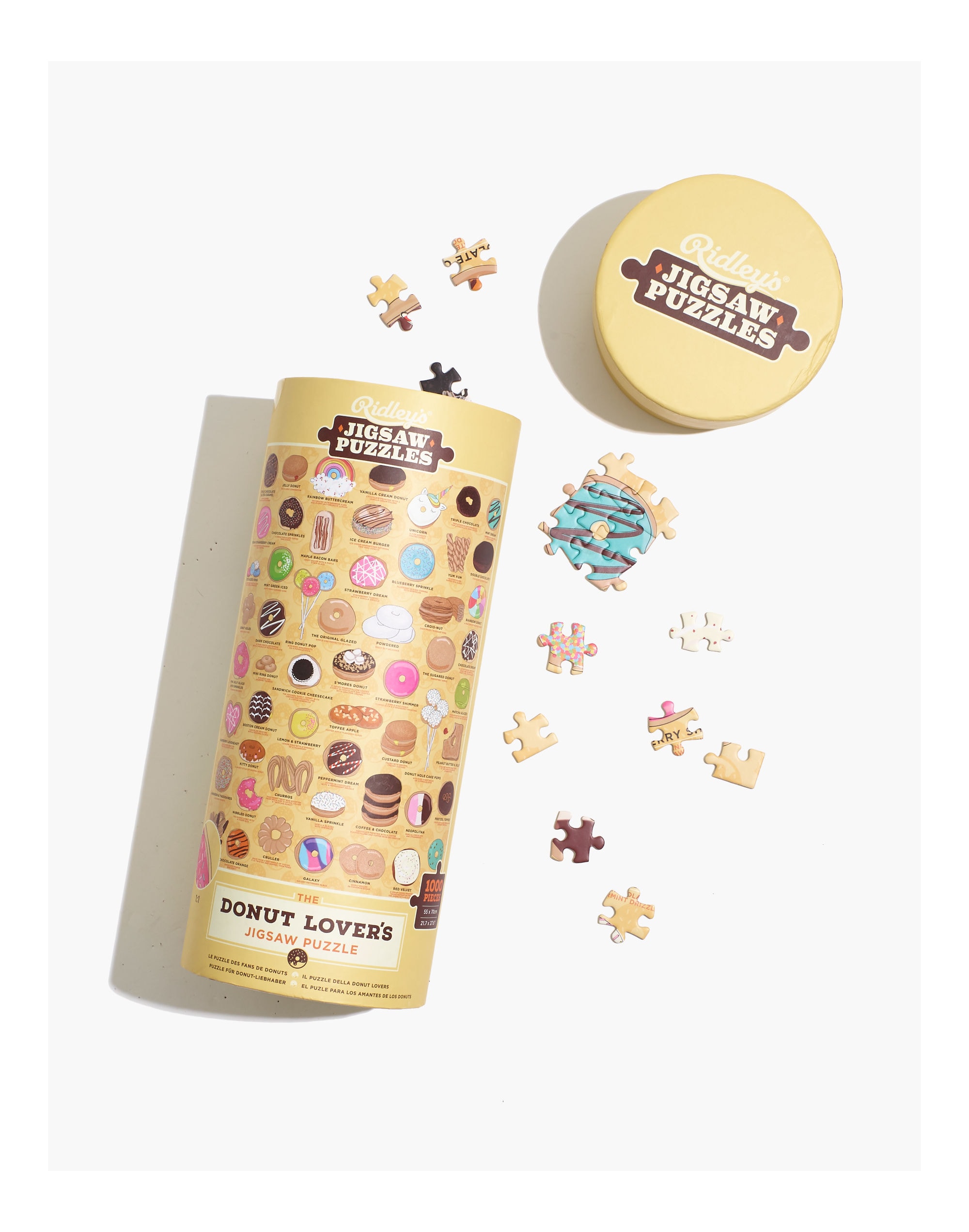 Ridley's 1000-Piece Donut Lovers Jigsaw Puzzle