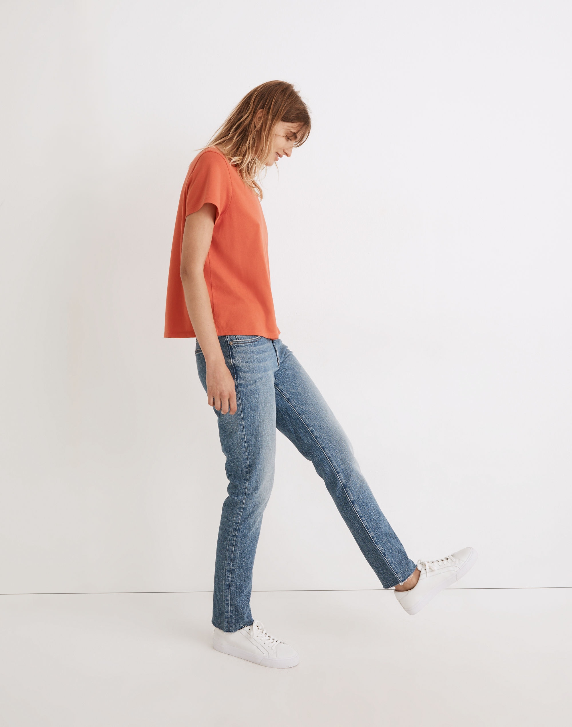 (Re)sourced Cotton Swing Crop Tee