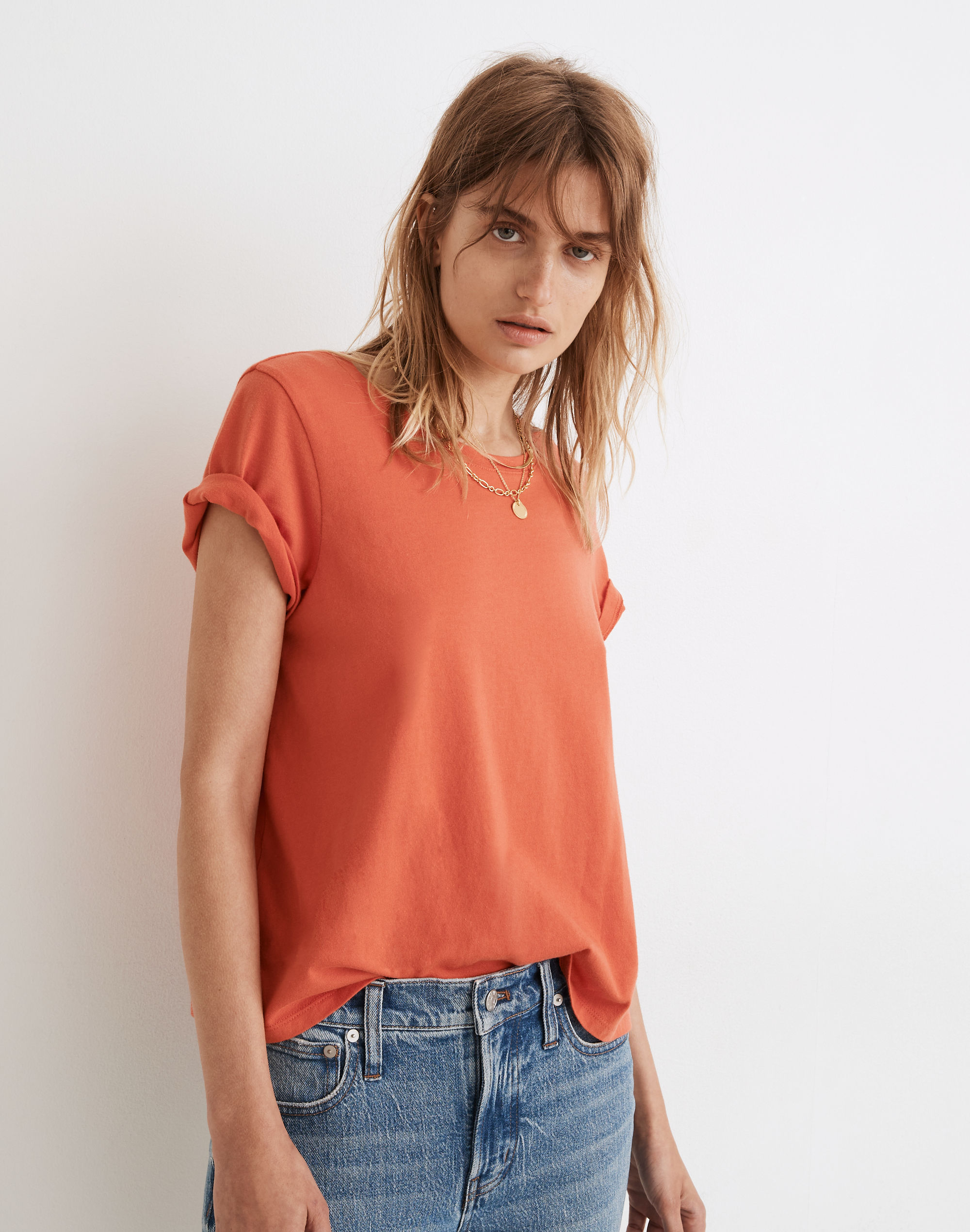 (Re)sourced Cotton Swing Crop Tee