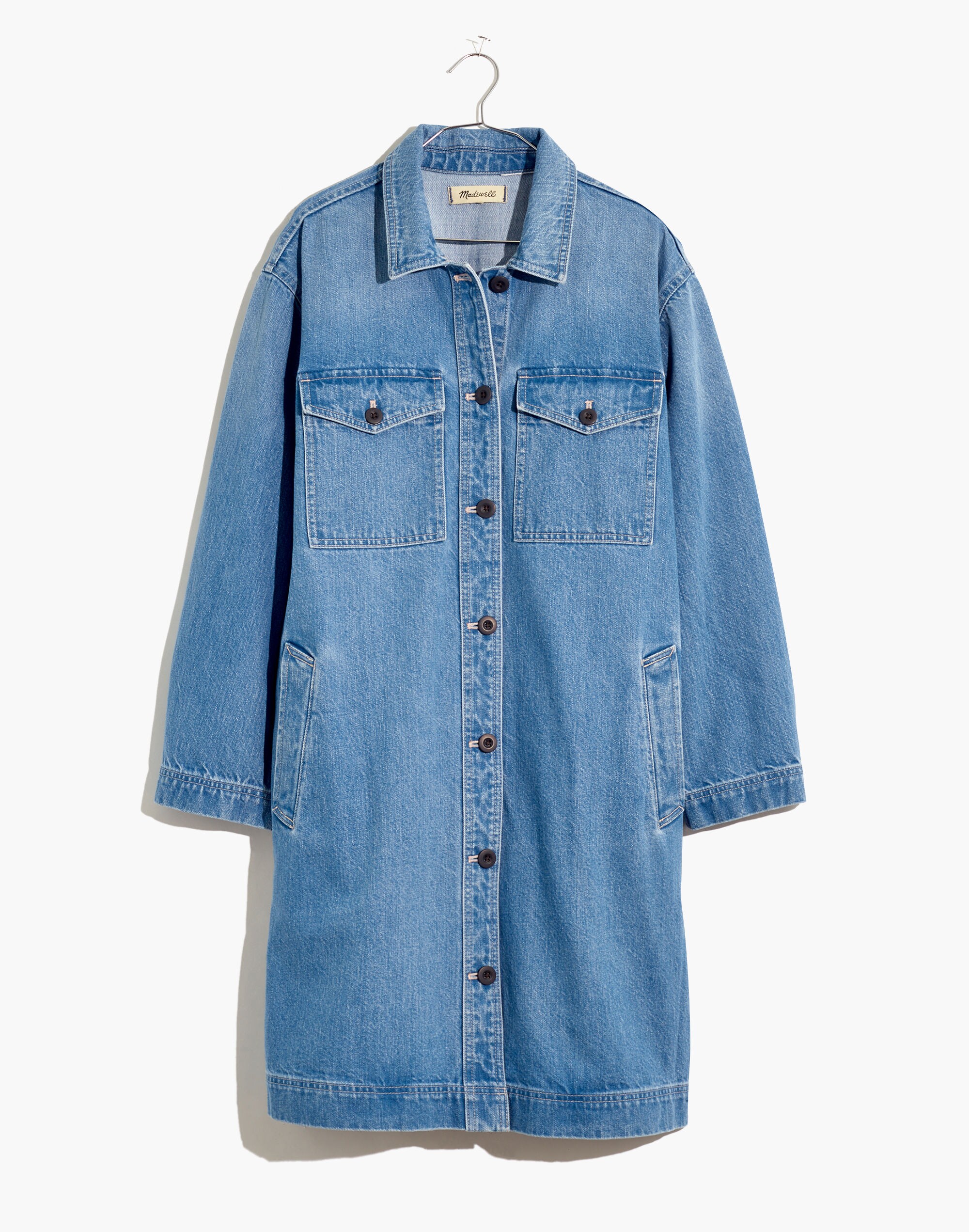 Denim Duster Coat