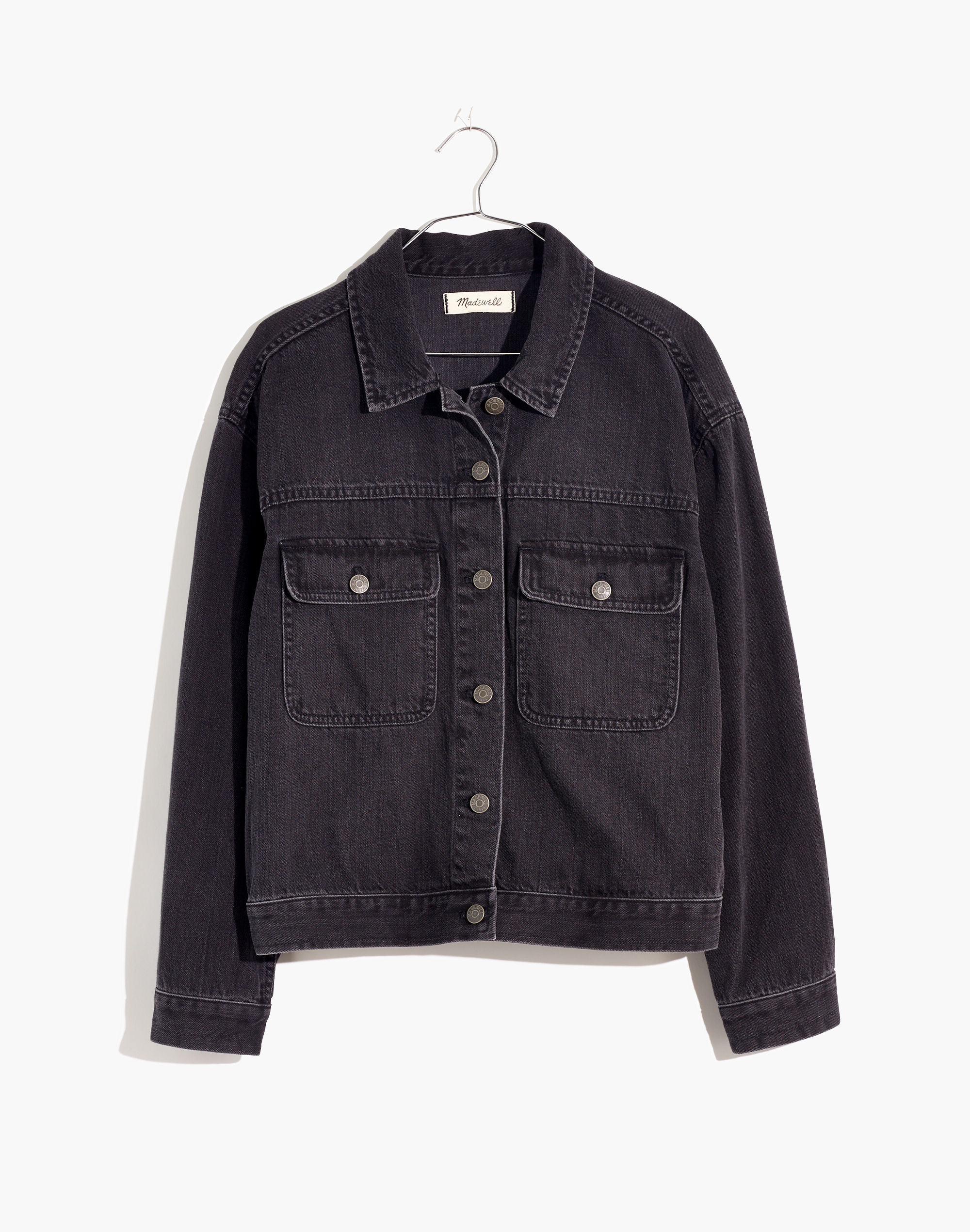 Flap-Pocket Jean Jacket