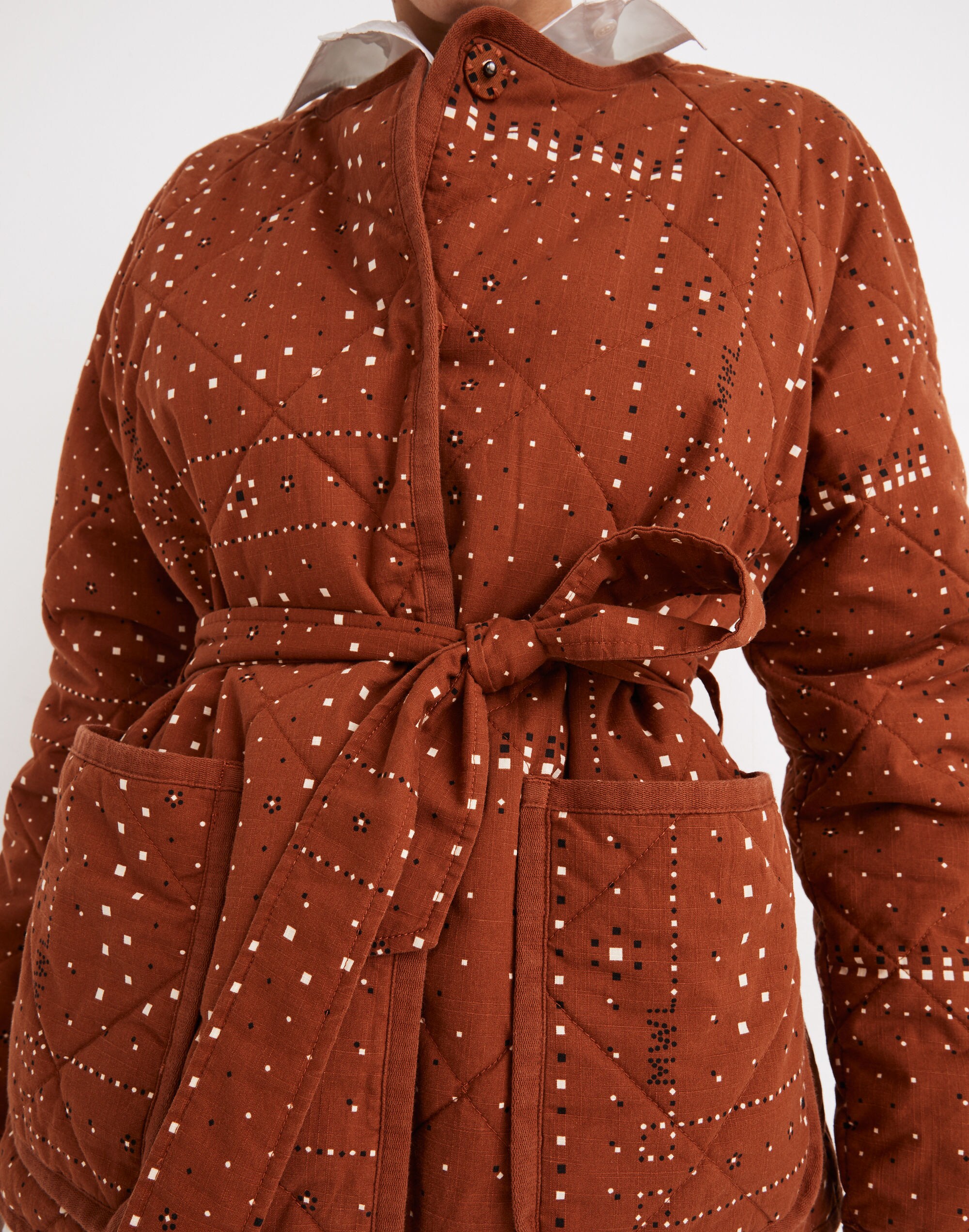 Quilted Bandana Jacket