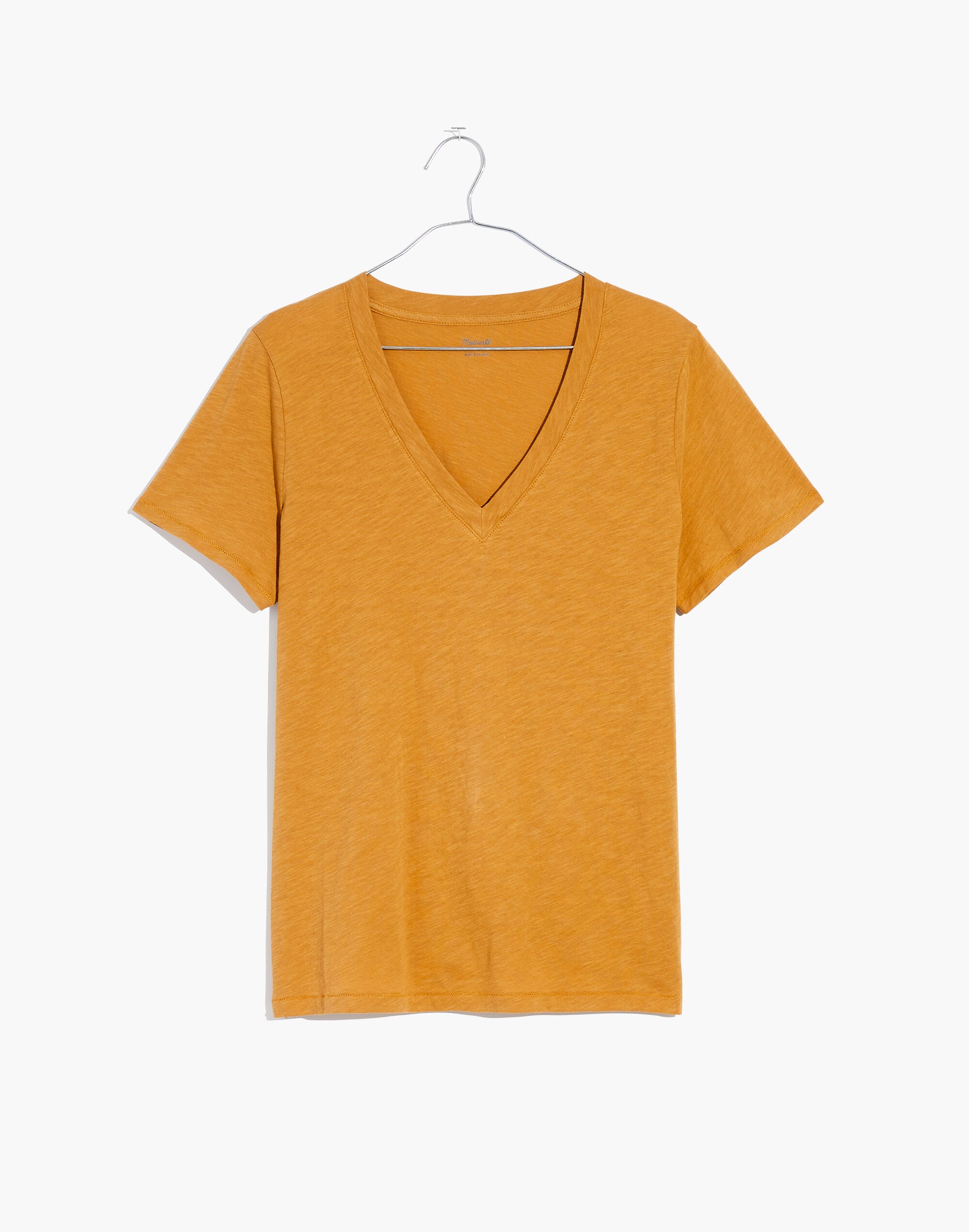 Plus Whisper Cotton V-Neck Tee