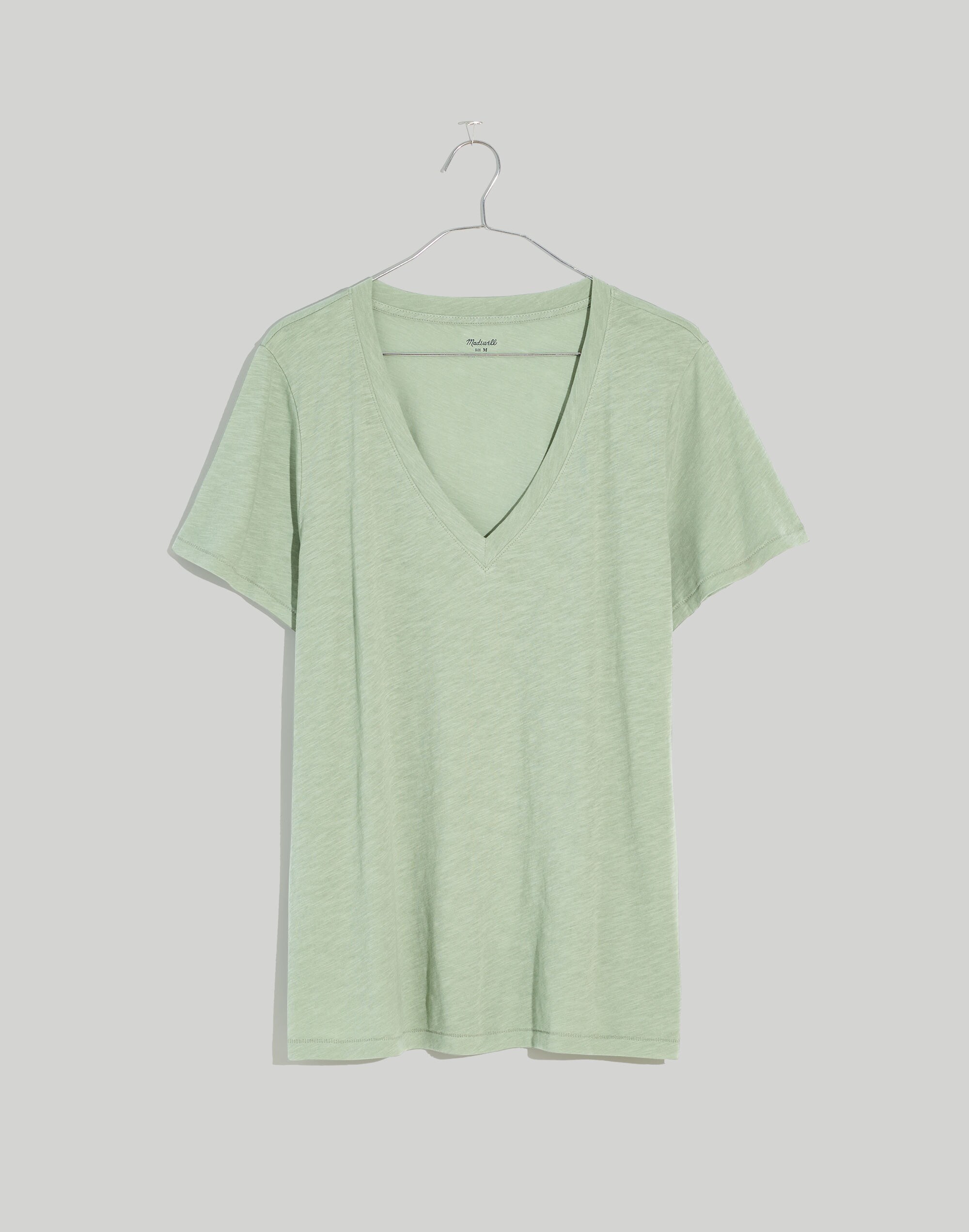 Plus Whisper Cotton V-Neck Tee