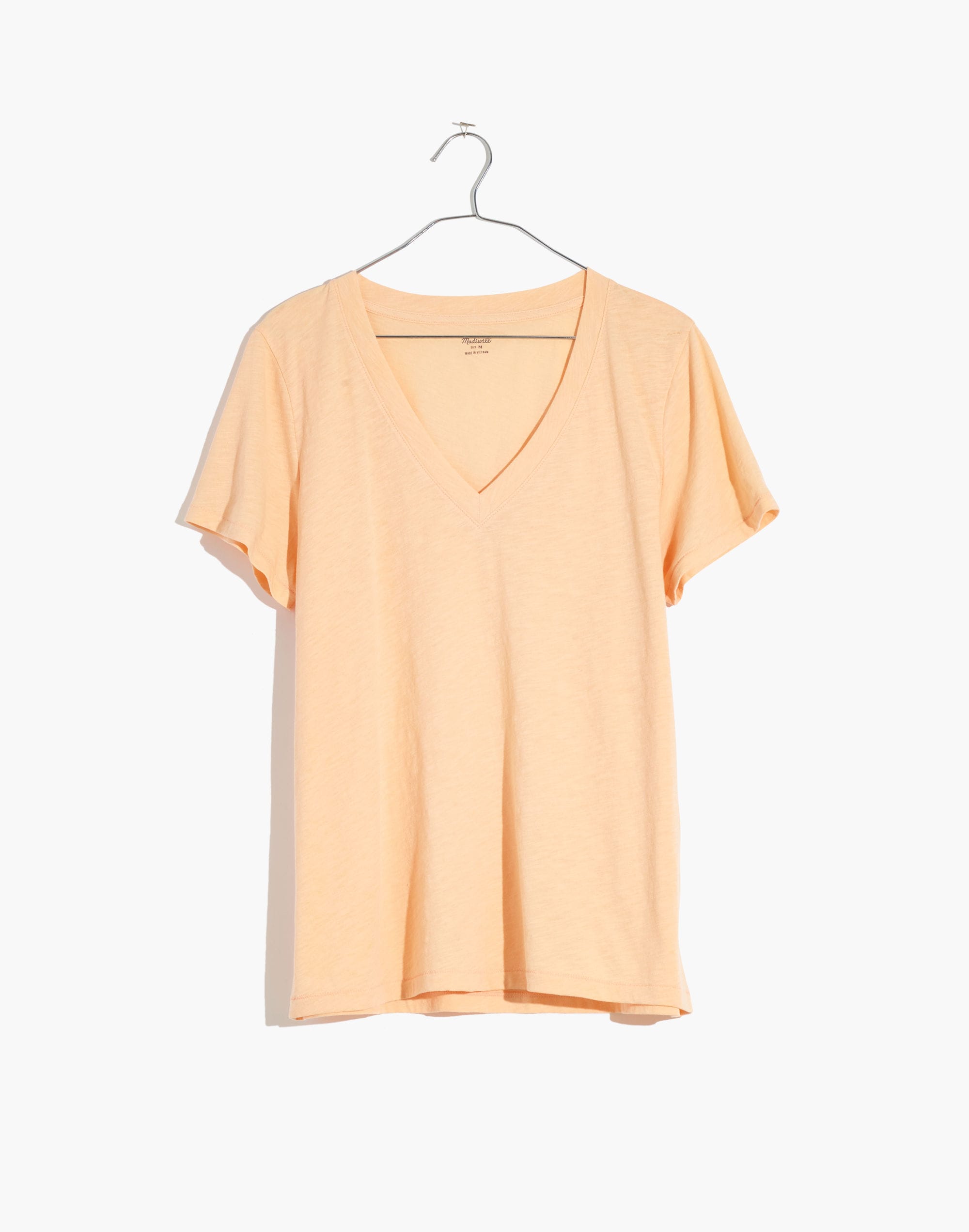 Plus Whisper Cotton V-Neck Tee