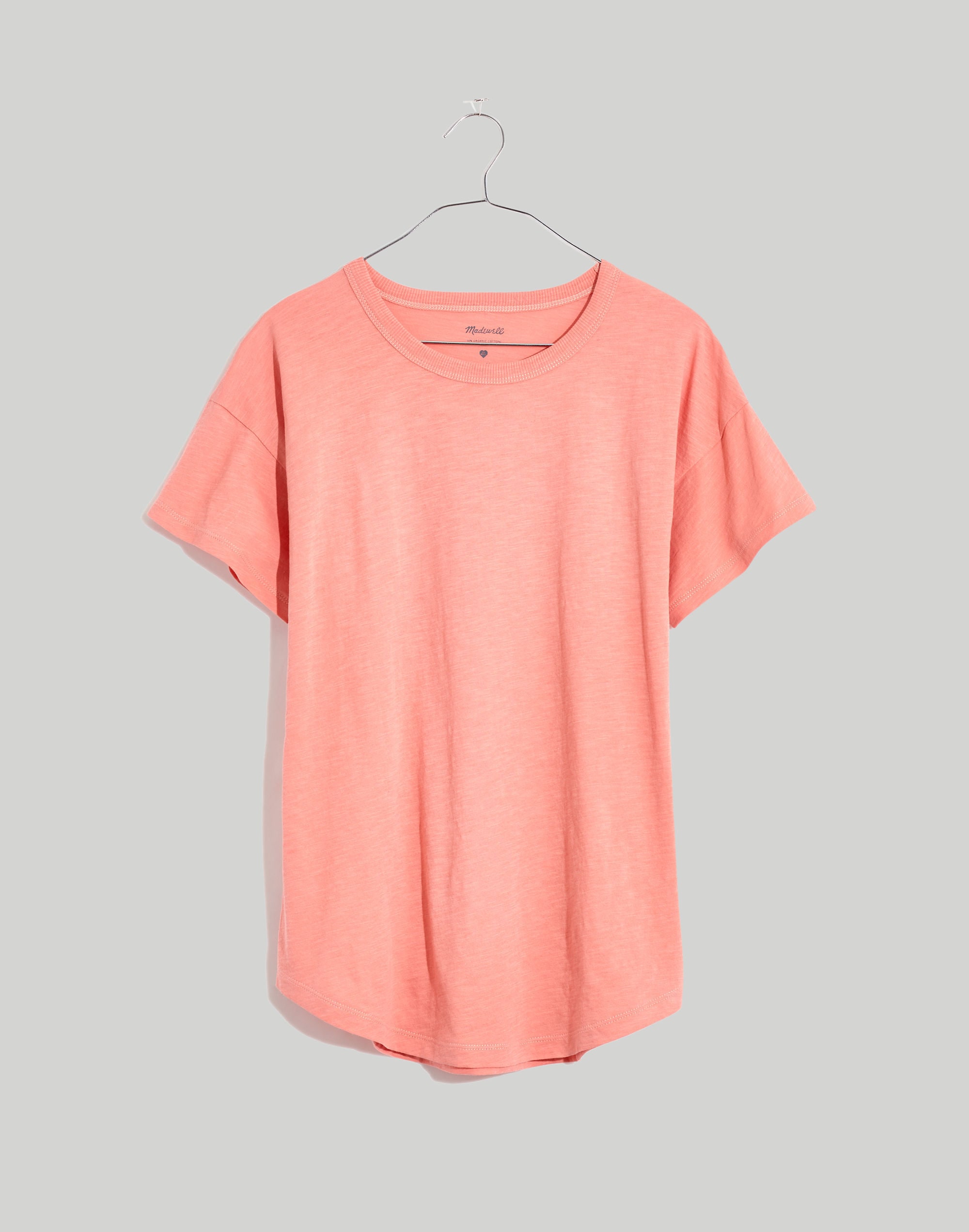 Plus Whisper Cotton Crew Neck Tee