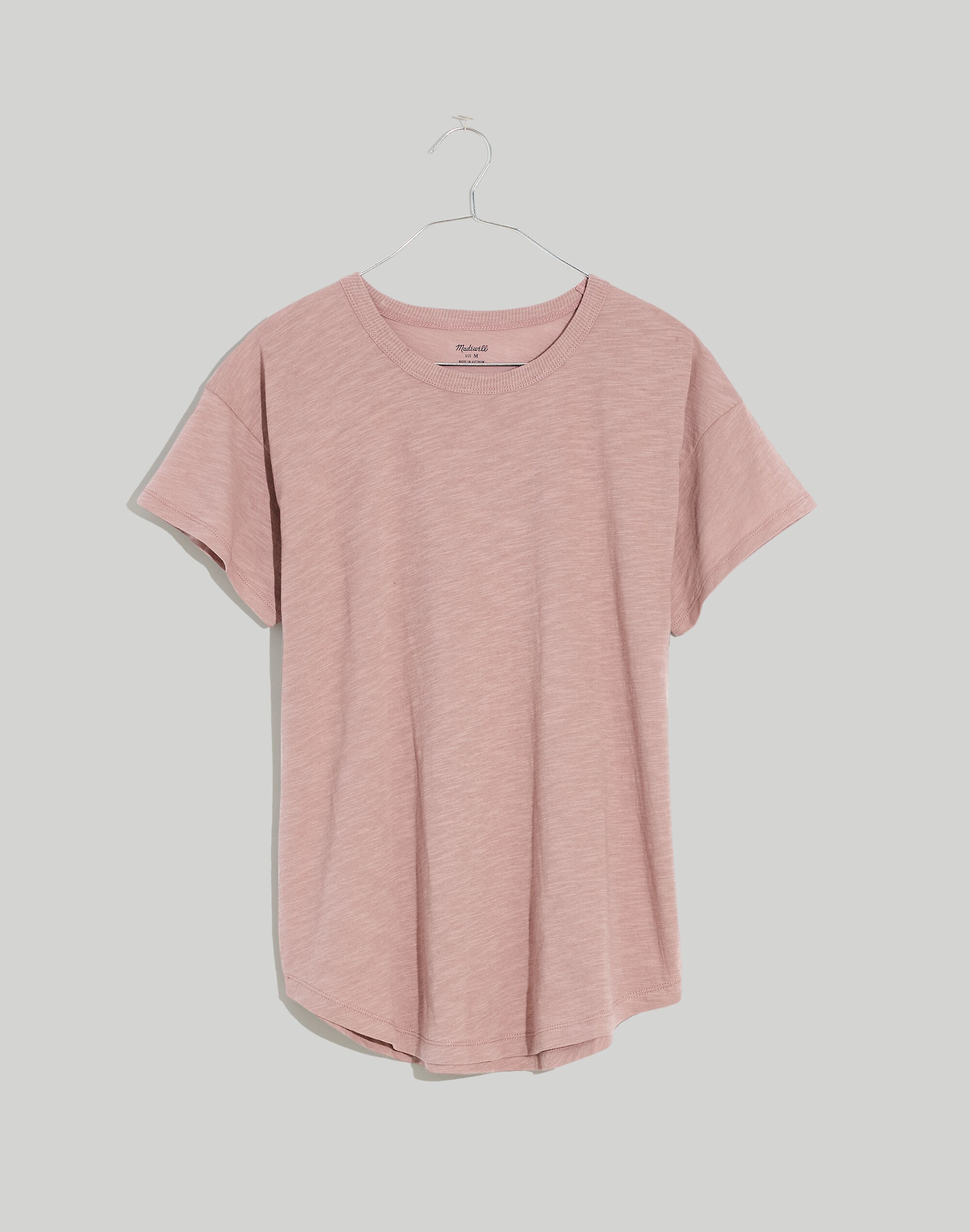 Plus Whisper Cotton Crew Neck Tee