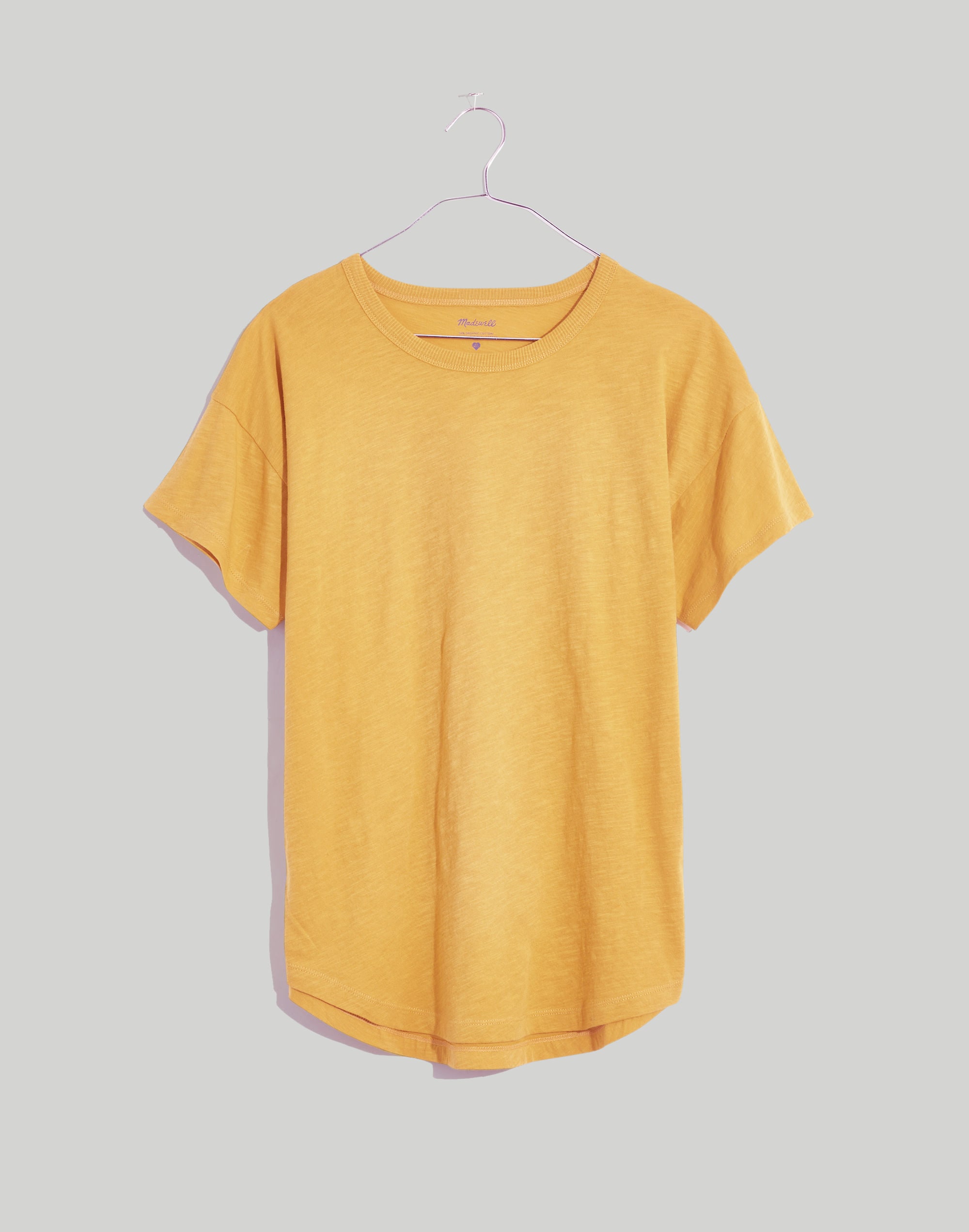 Plus Whisper Cotton Crew Neck Tee