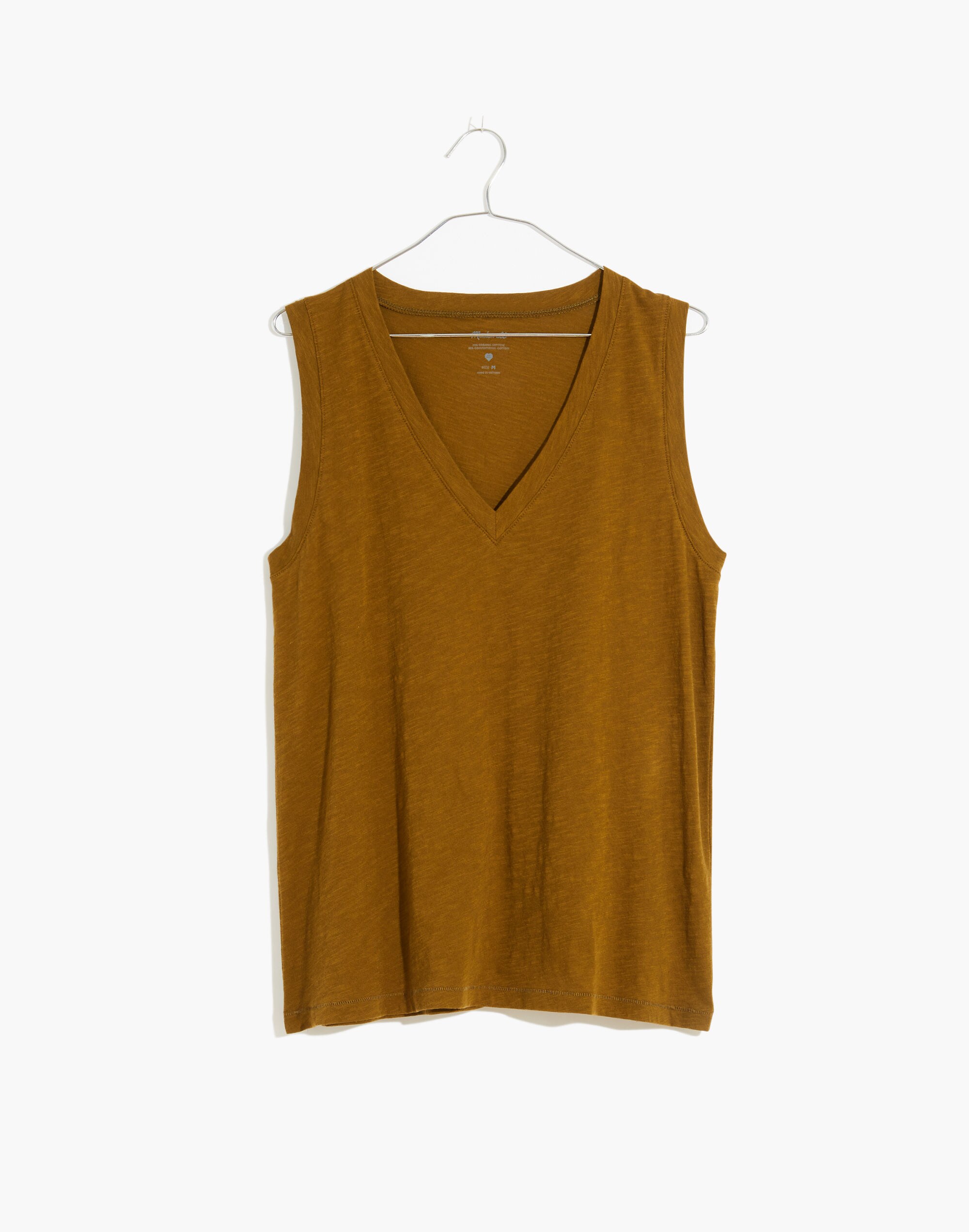 Plus Whisper Cotton V-Neck Tank