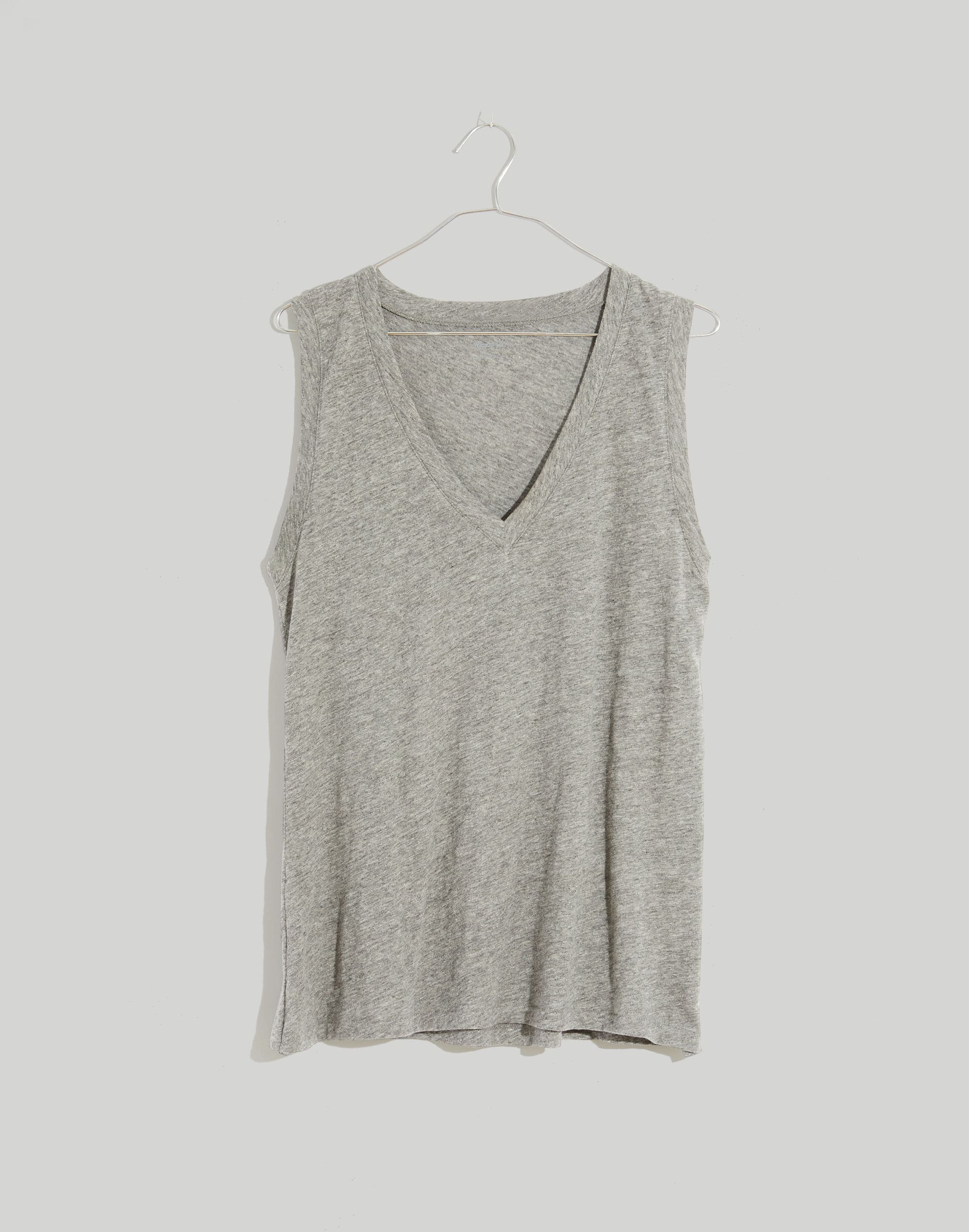 Plus Whisper Cotton V-Neck Tank