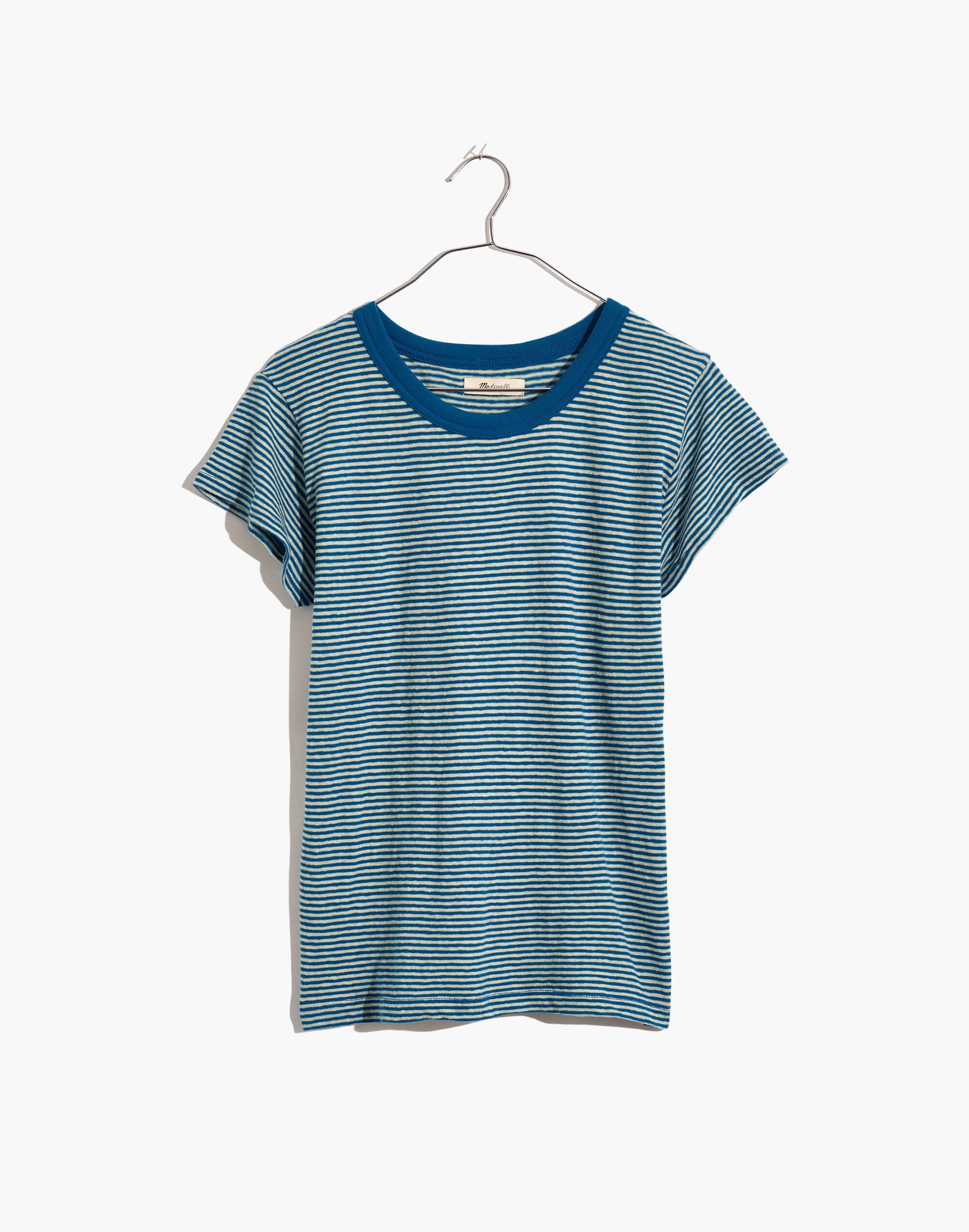 The Plus Perfect Vintage Tee in Parnell Stripe