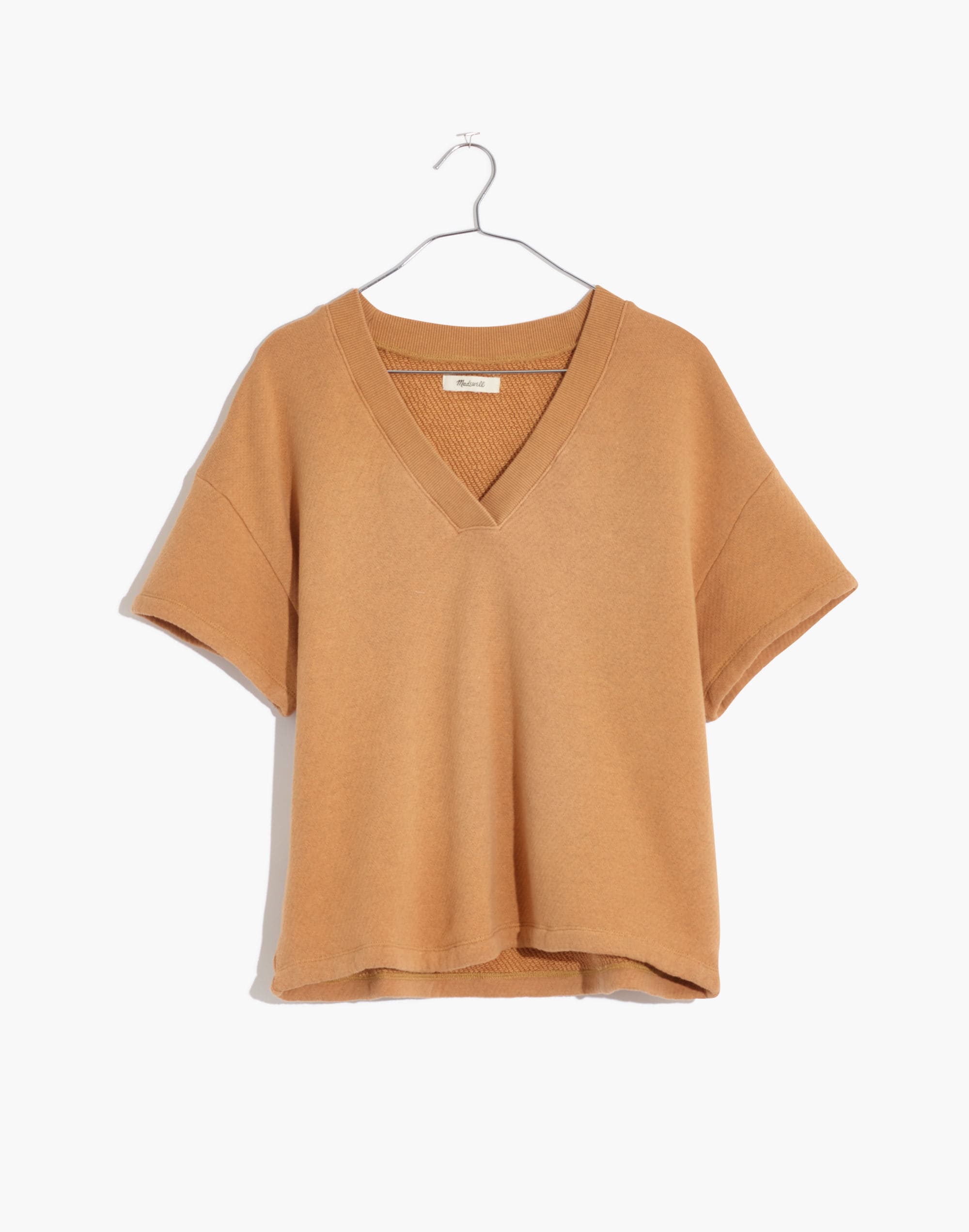 MWL Airyterry V-Neck Sweatshirt Tee