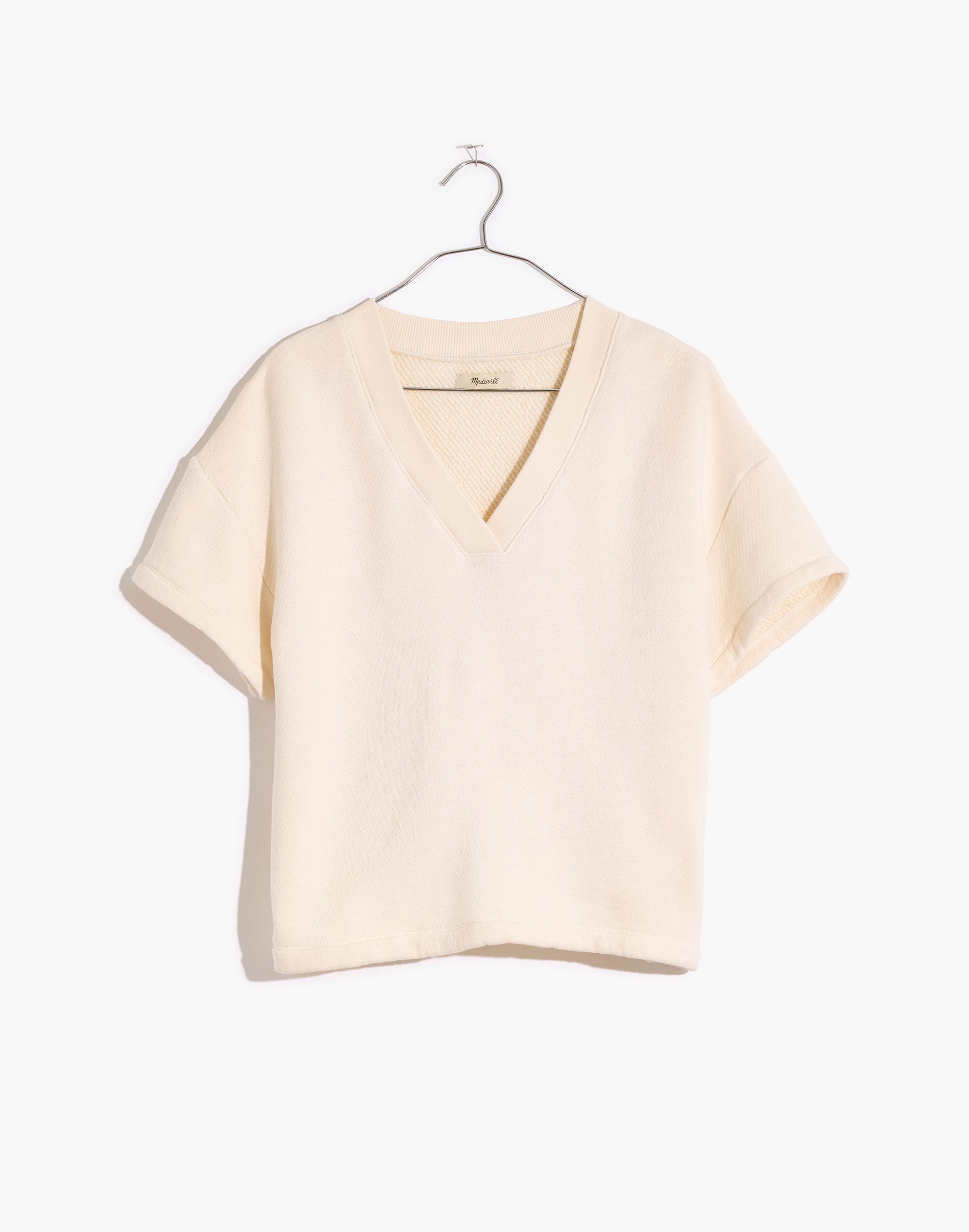 MWL Airyterry V-Neck Sweatshirt Tee