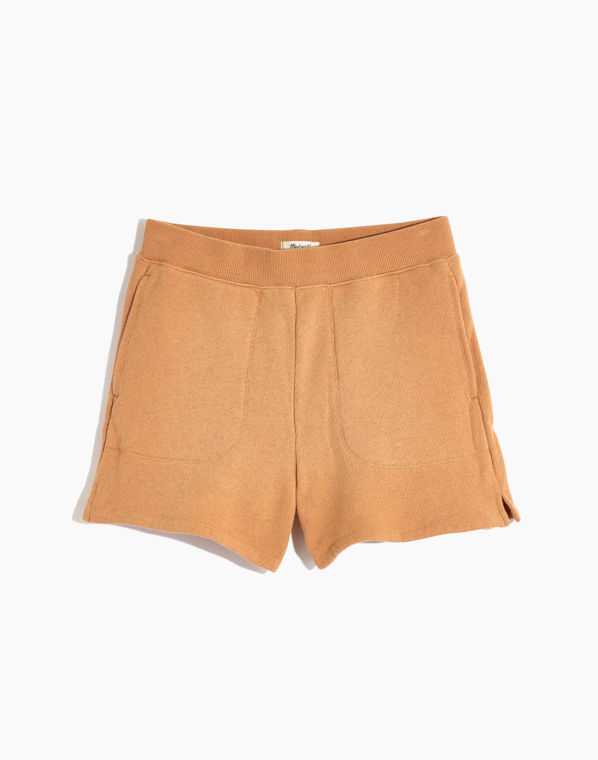 Airyterry Stitched-Pocket Sweatshorts