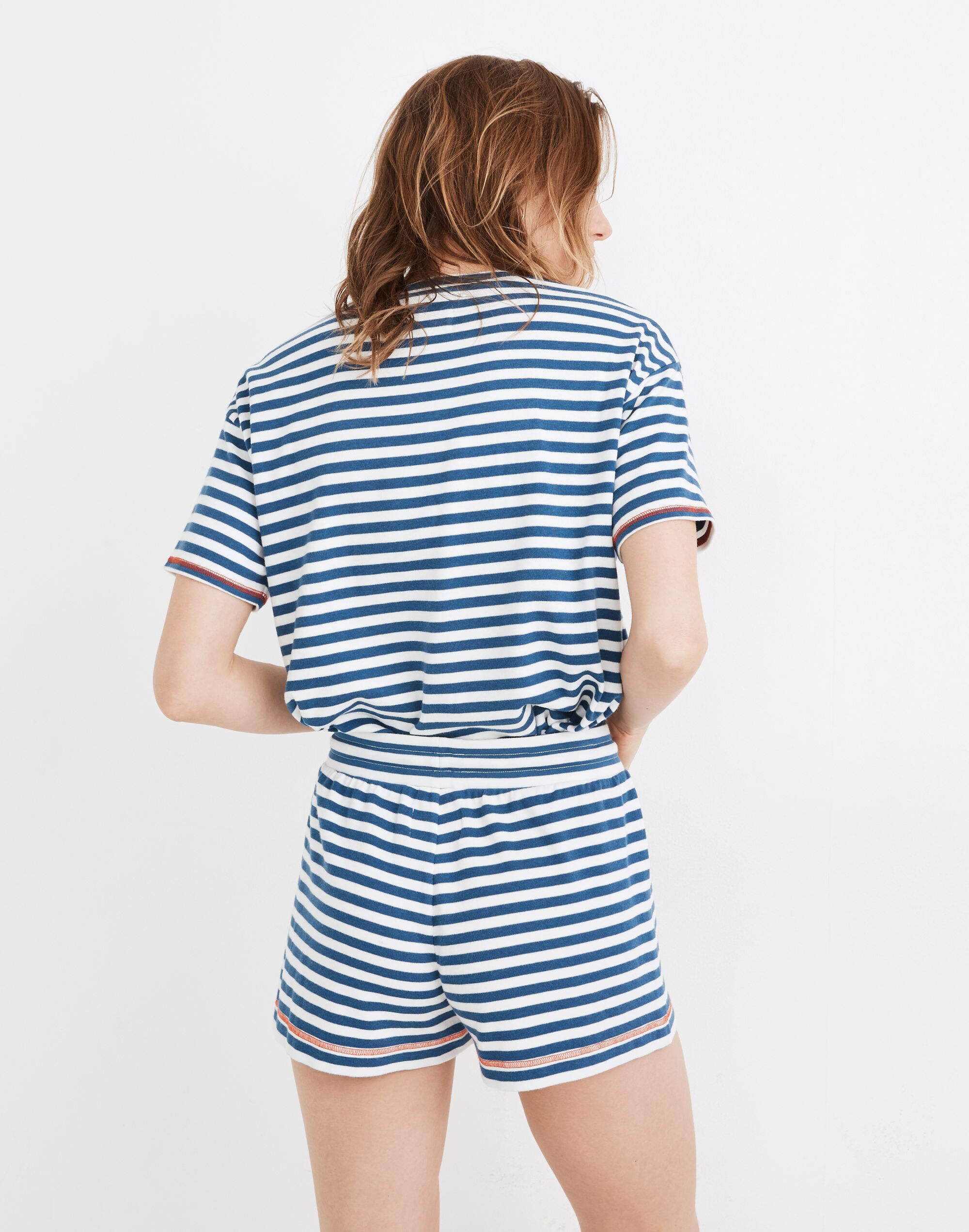 MWL Breeze Drawstring Shorts in Stripe