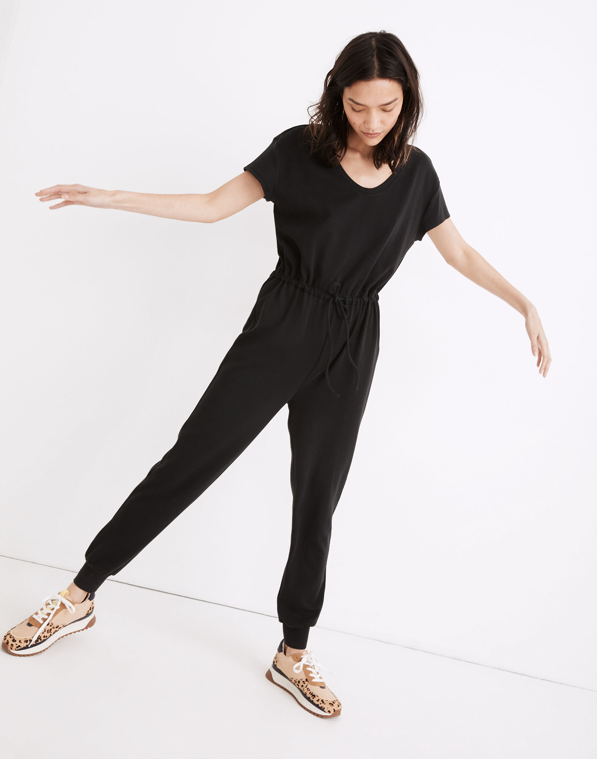 mwl breeze drawstring jumpsuit