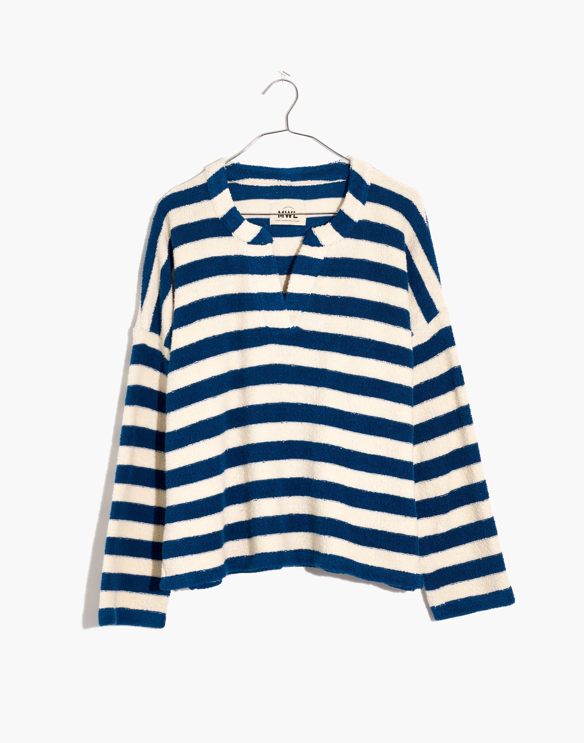 MWL Loop Terry Notched Sweatshirt