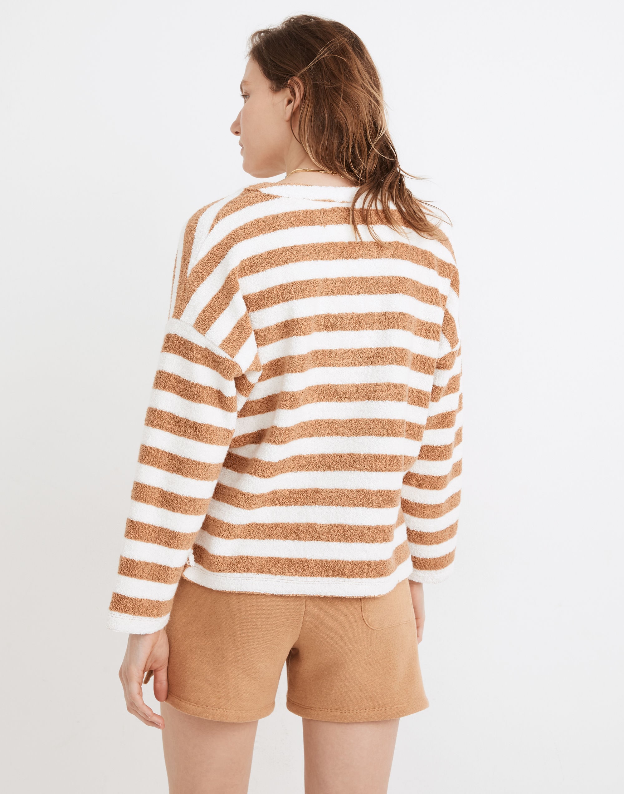 MWL Loop Terry Notched Sweatshirt