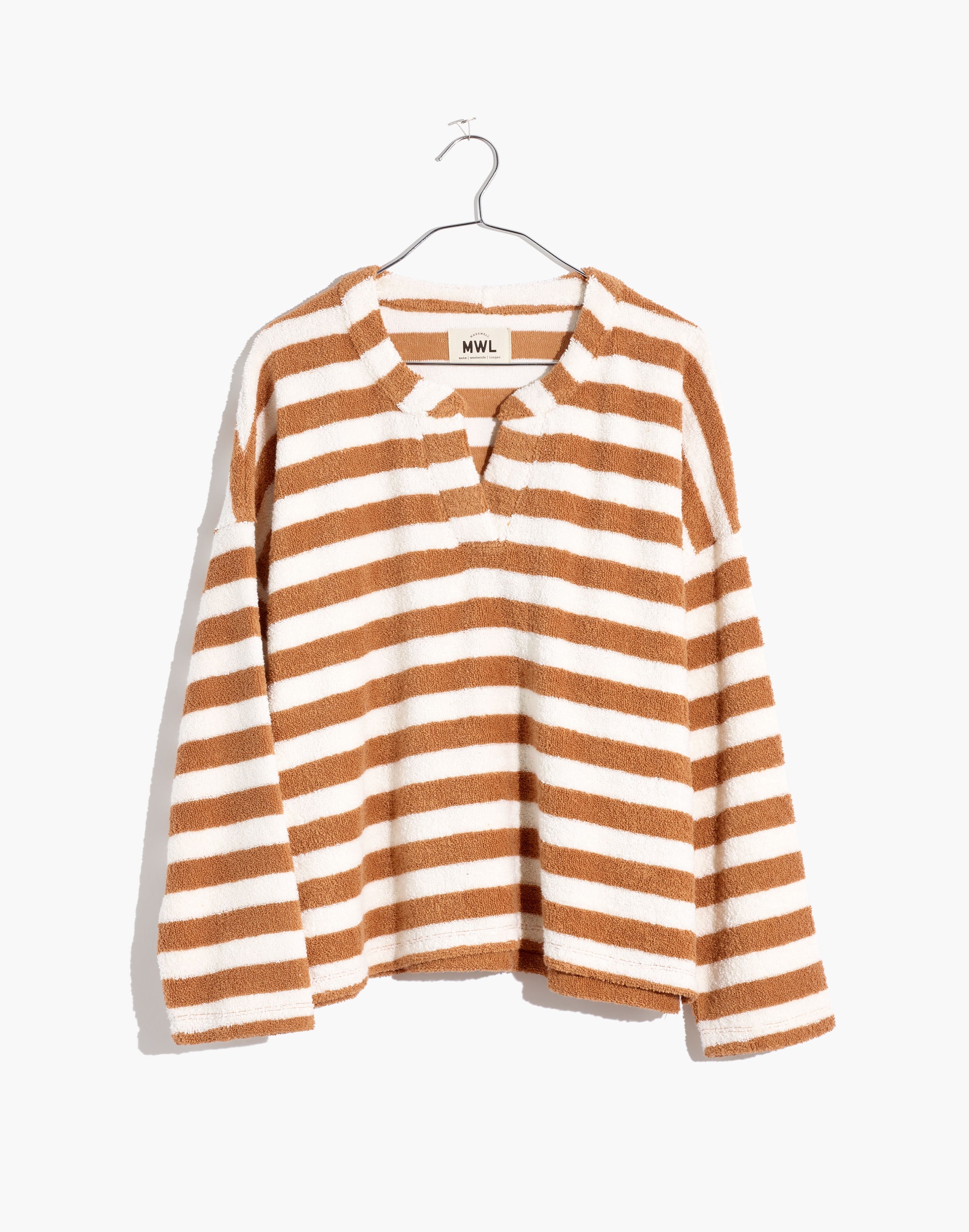 MWL Loop Terry Notched Sweatshirt