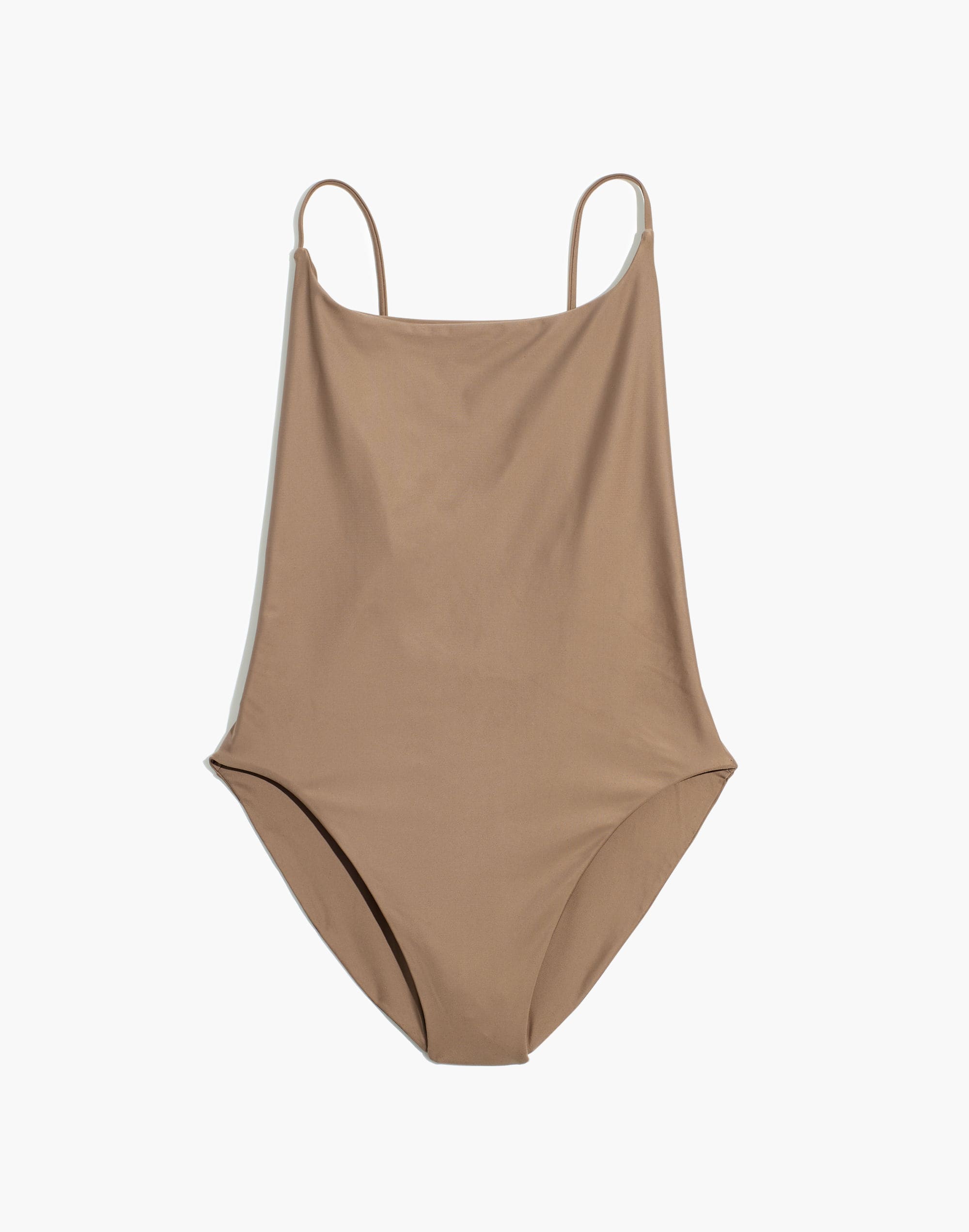Madewell Second Wave Spaghetti-Strap One-Piece Swimsuit