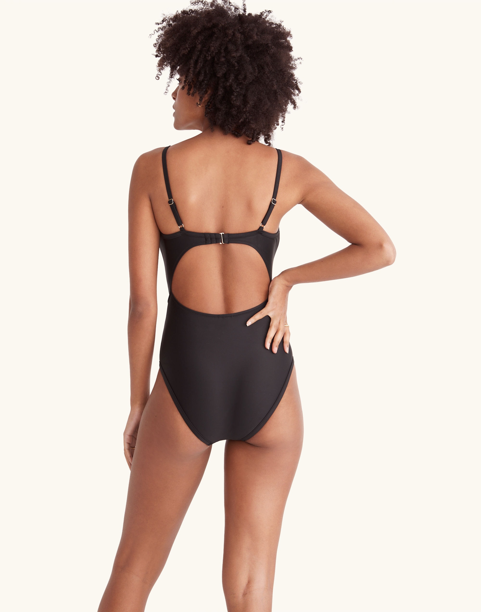 Madewell Second Wave Cutout One-Piece Swimsuit