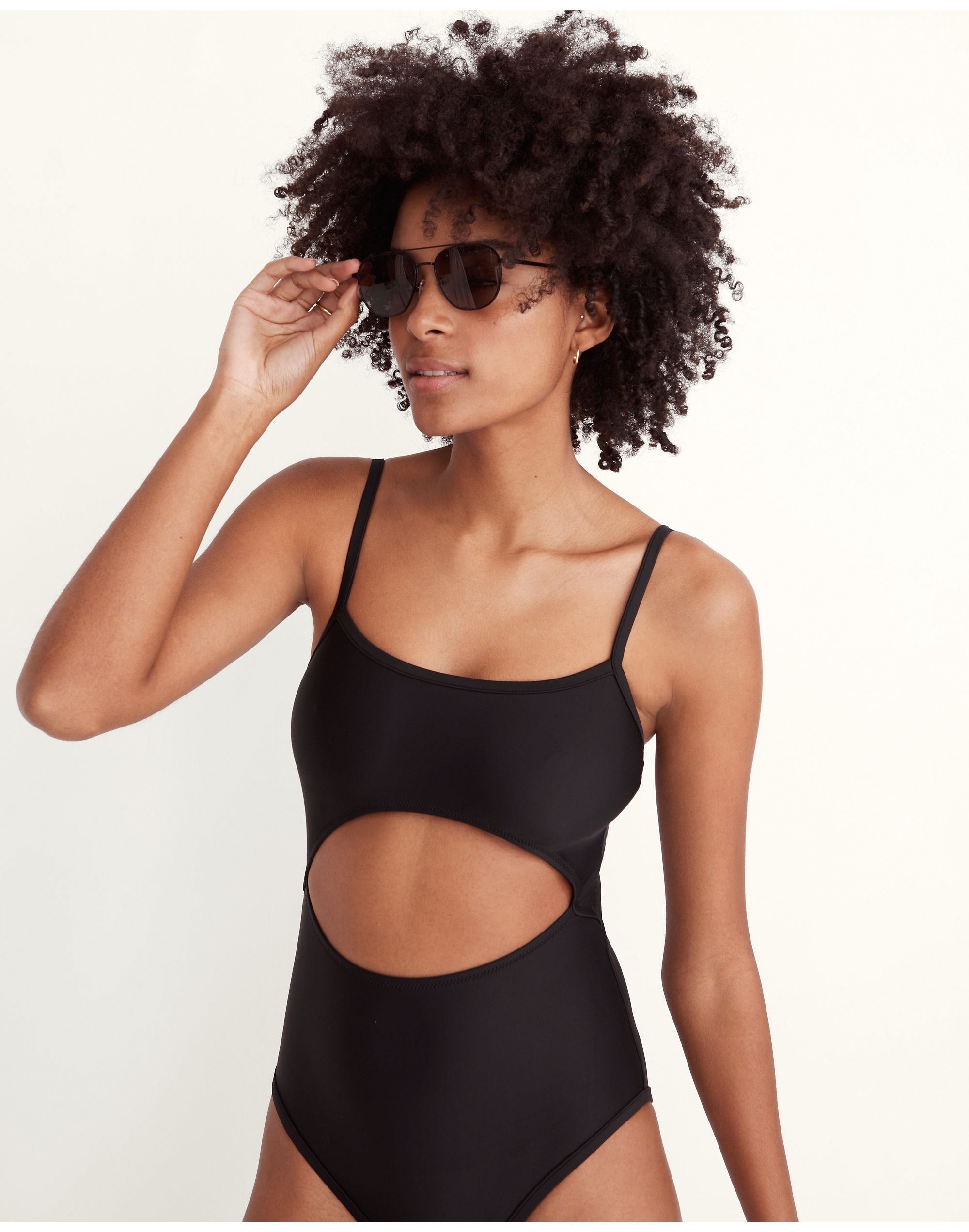 Madewell Second Wave Cutout One-Piece Swimsuit