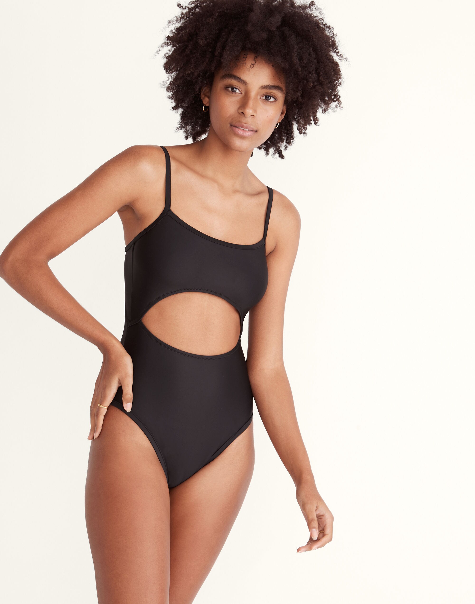 Madewell Second Wave Cutout One-Piece Swimsuit