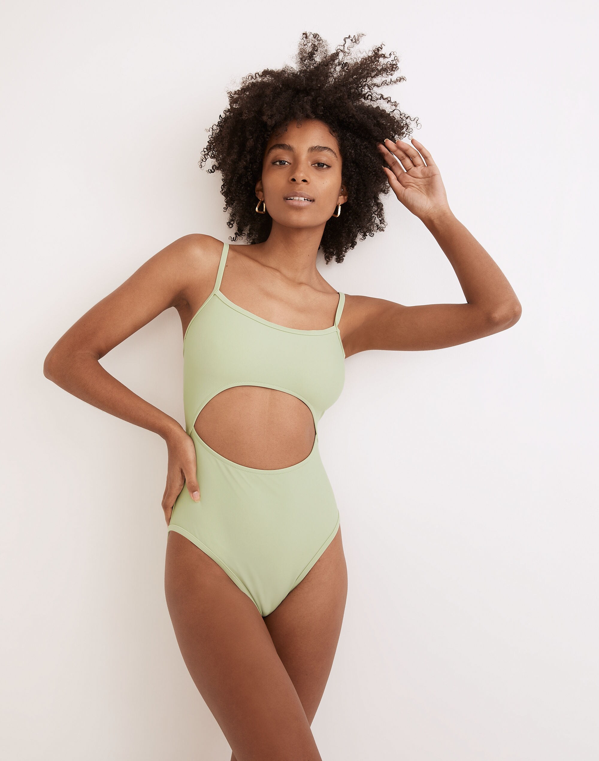 Madewell Second Wave Cutout One-Piece Swimsuit