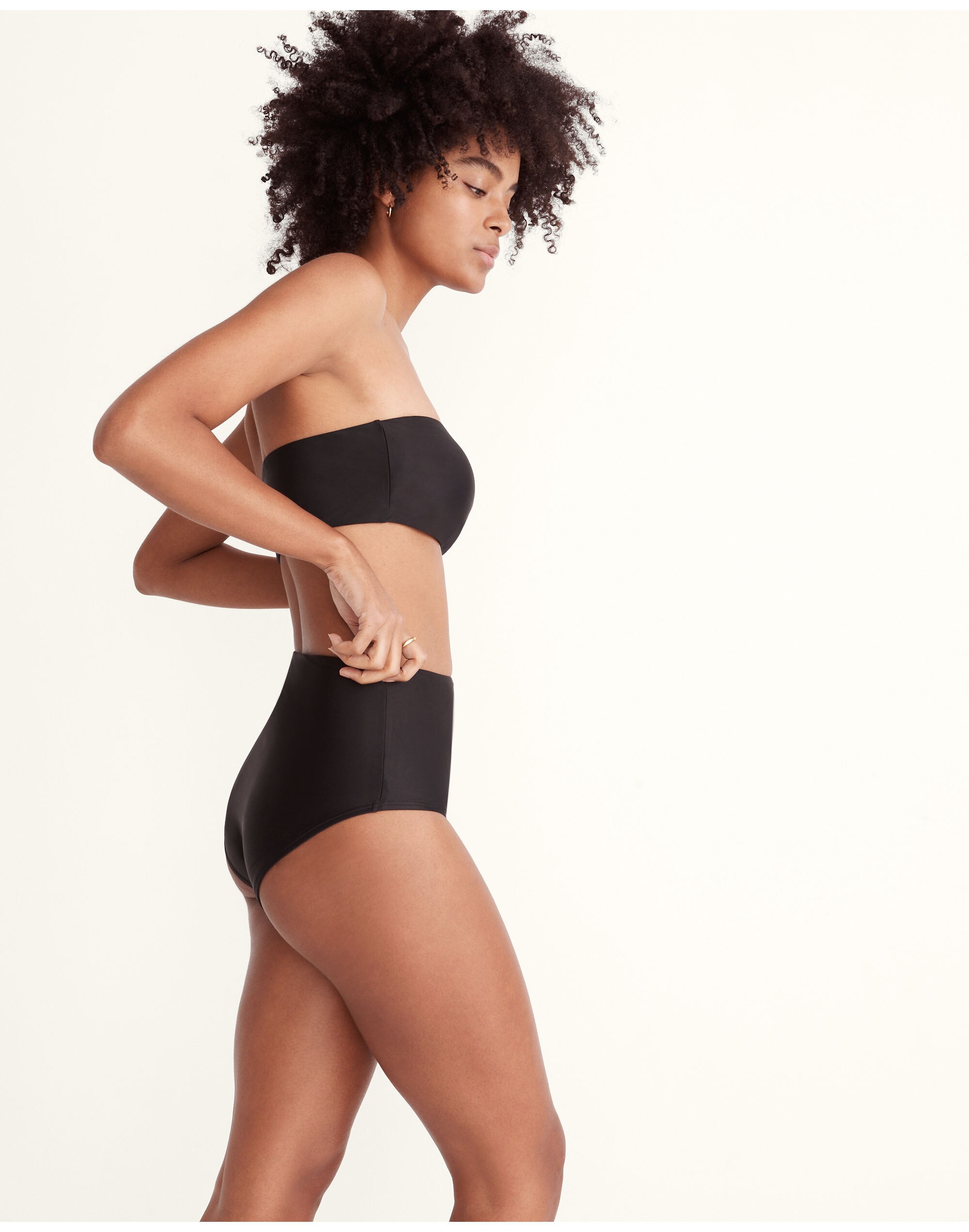 Madewell Second Wave Retro High-Waisted Bikini Bottom