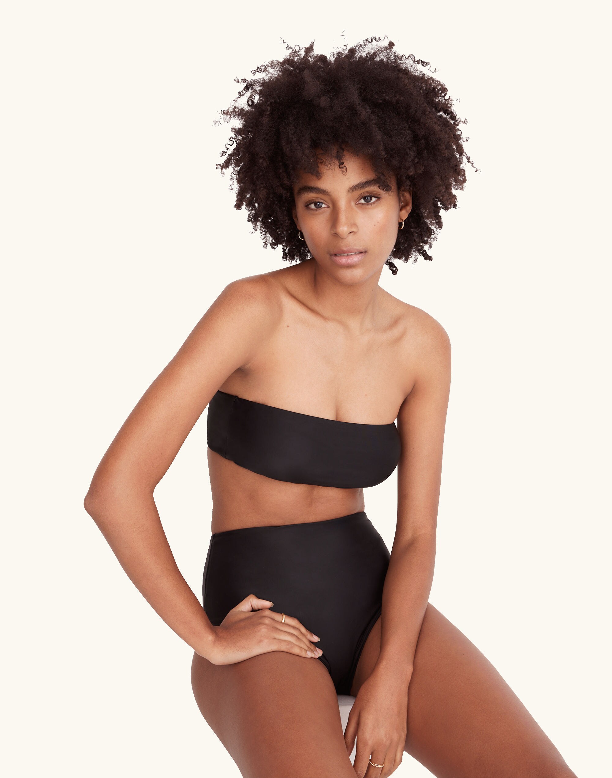 Madewell Second Wave Retro High-Waisted Bikini Bottom