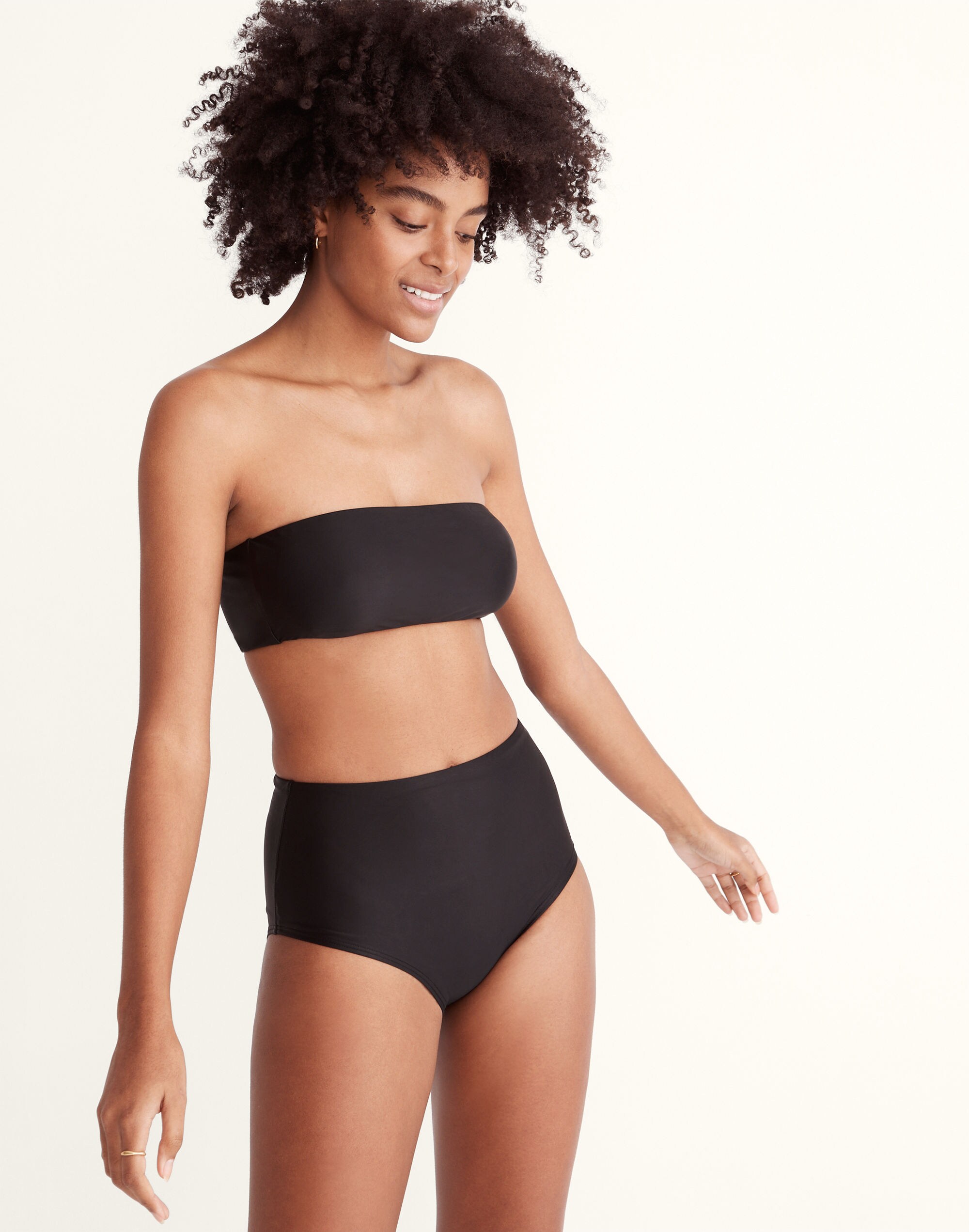Madewell Second Wave Retro High-Waisted Bikini Bottom