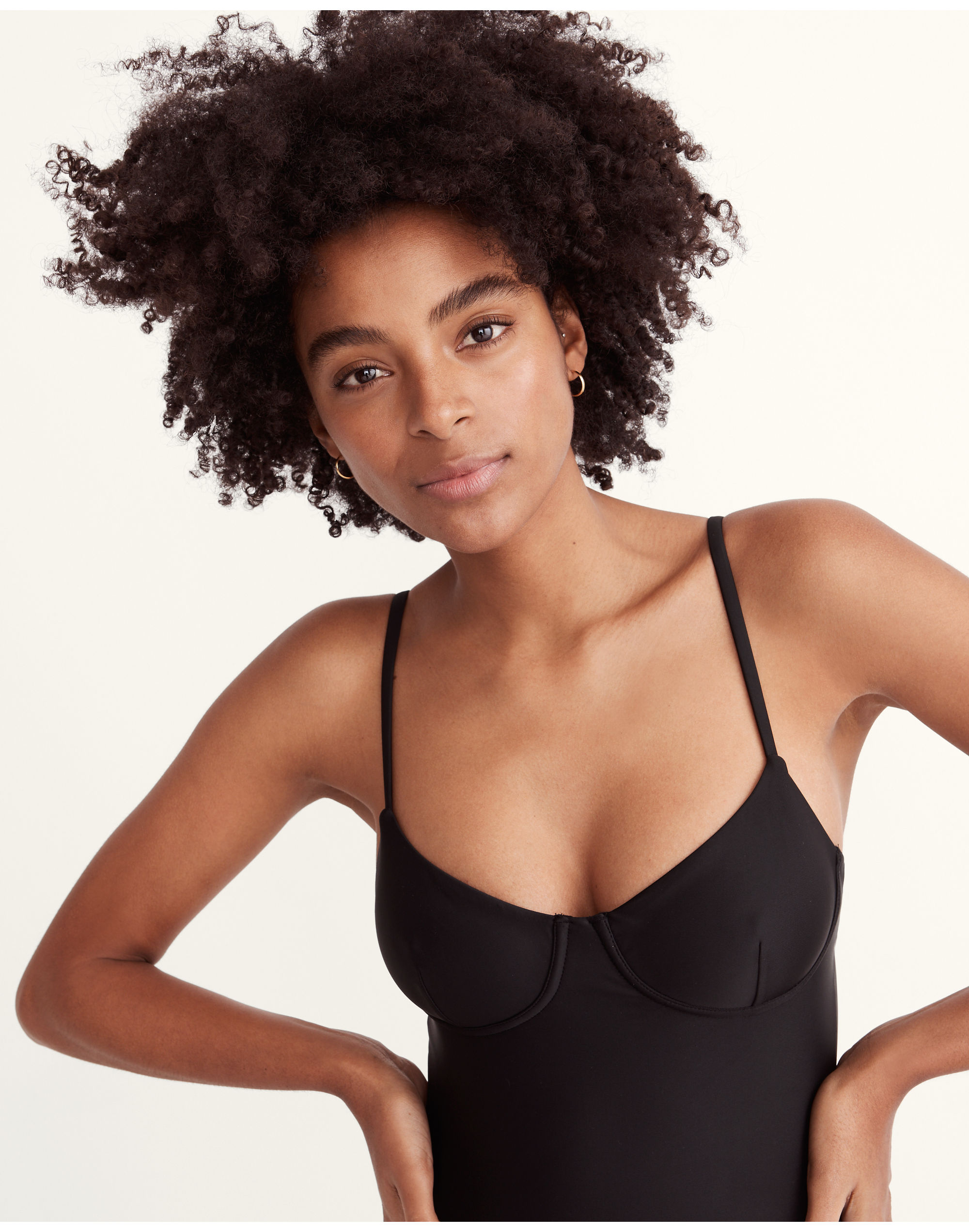 Madewell Second Wave Seamed One-Piece Swimsuit